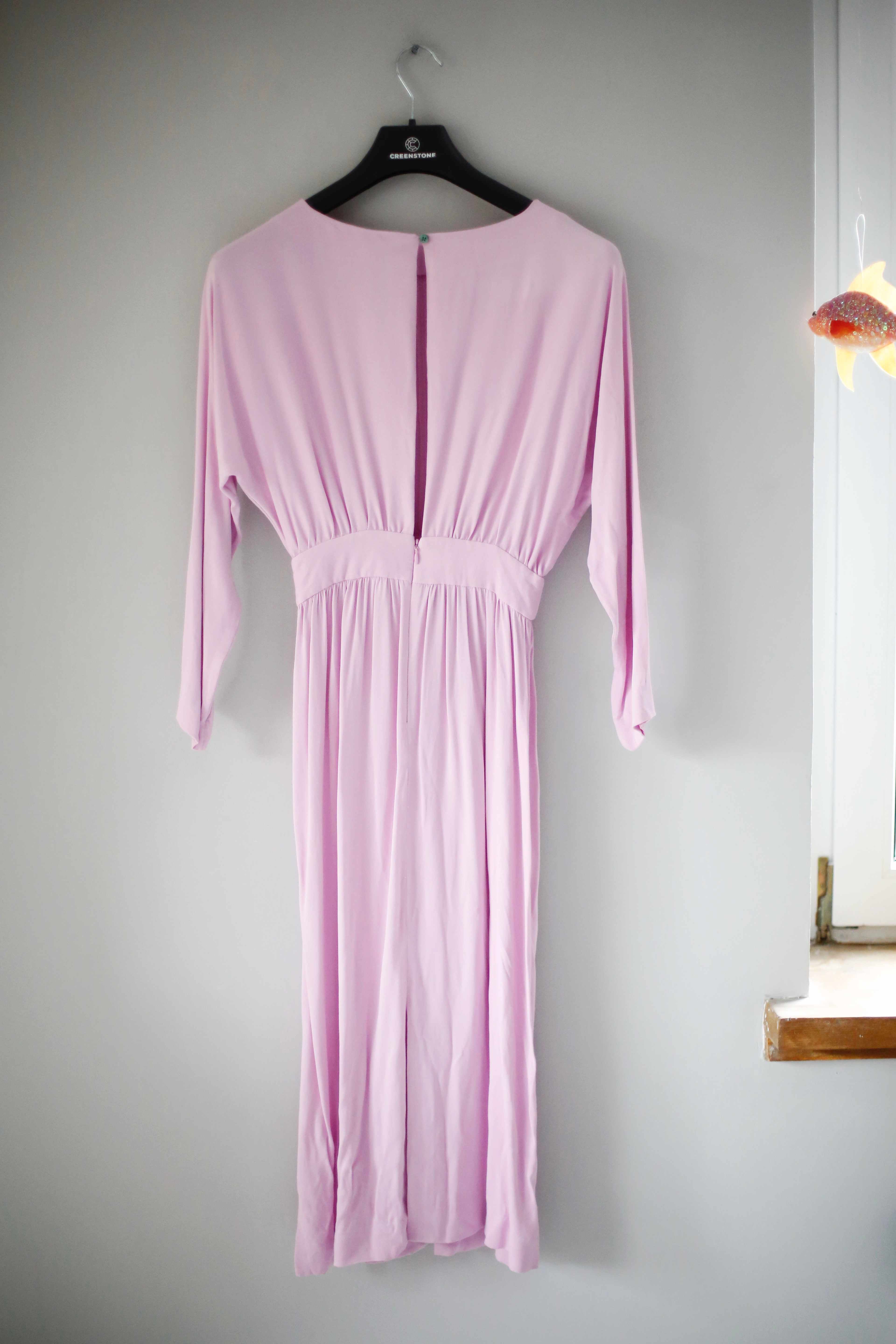 &other stories Kleid Capsule Rosa Rose Midi Midikleid 32 XS Sommerkleid Pastell