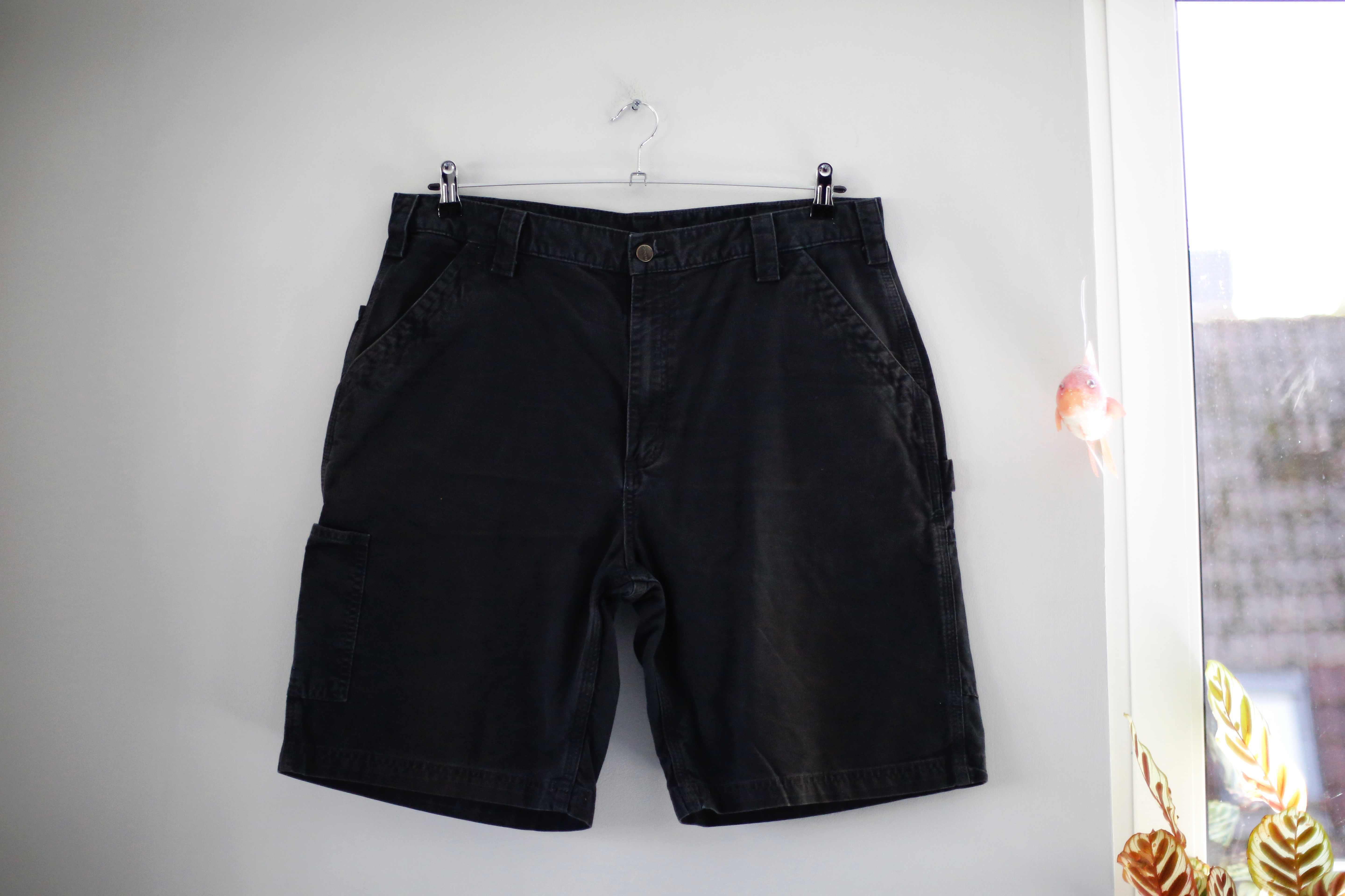 Carhartt Shorts kurze Hose schwarz M basic Cargo