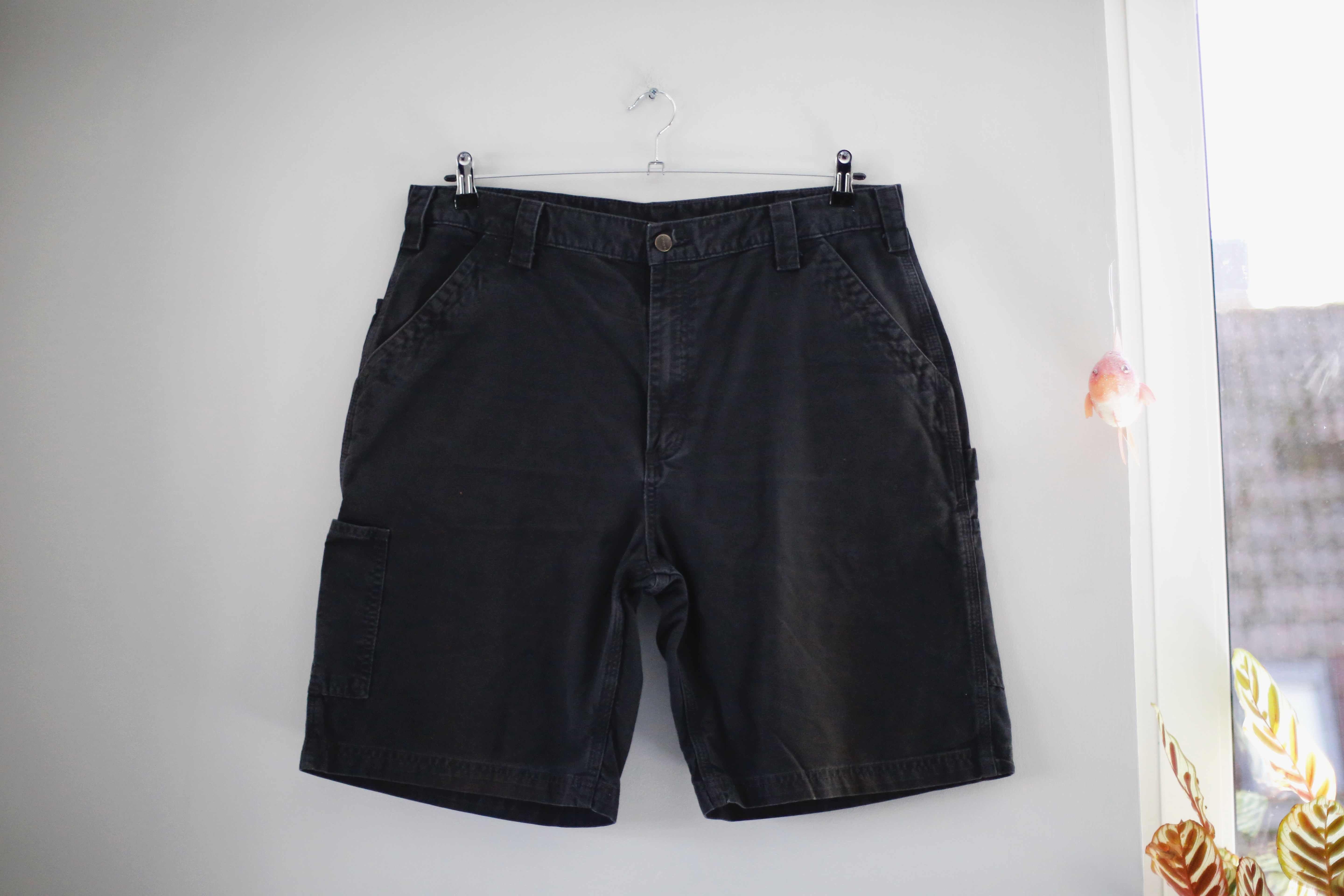 Carhartt Shorts kurze Hose schwarz M basic Cargo