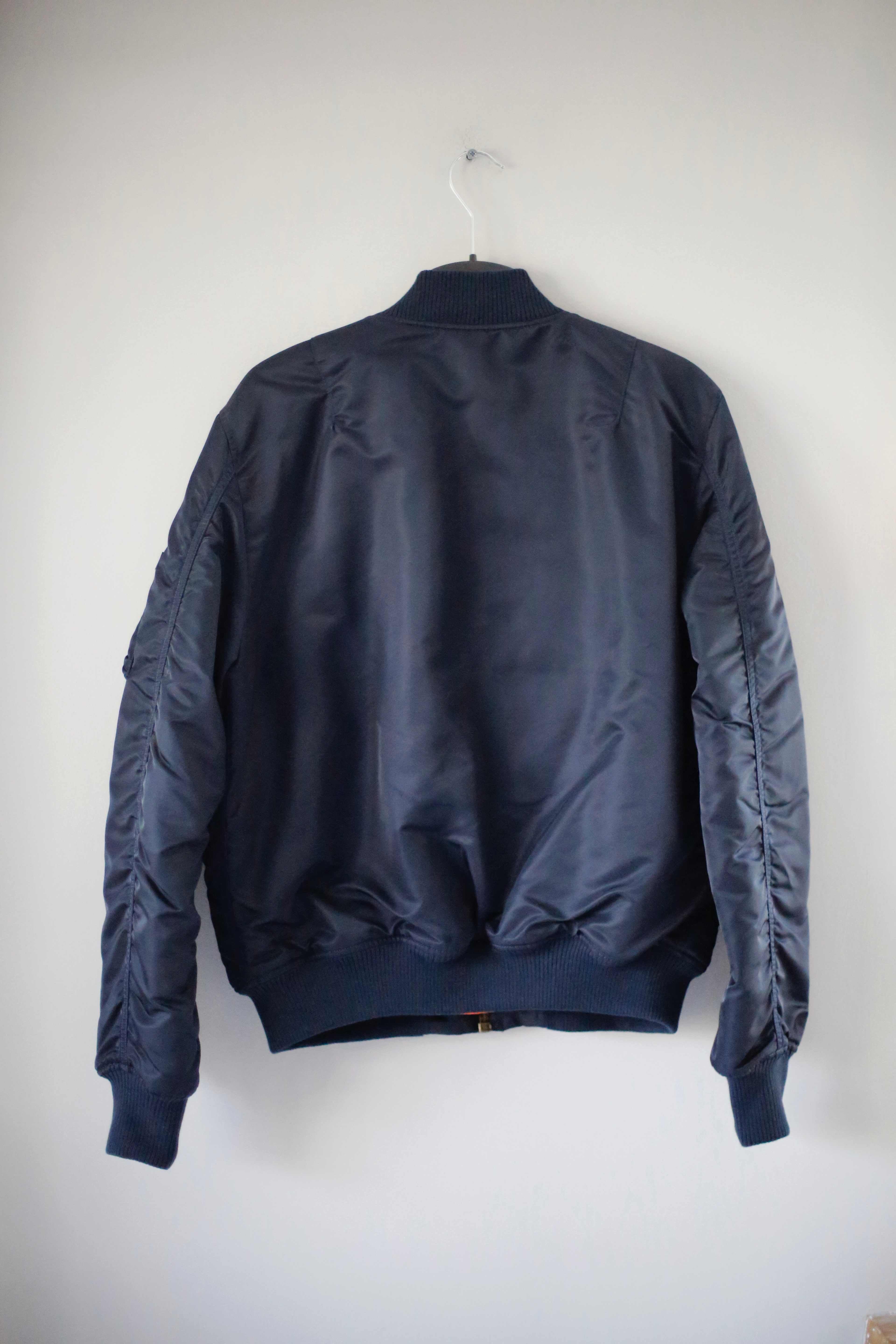 Alpha Industries Bomberjacke Jacke Blau Dunkelblau 40 L