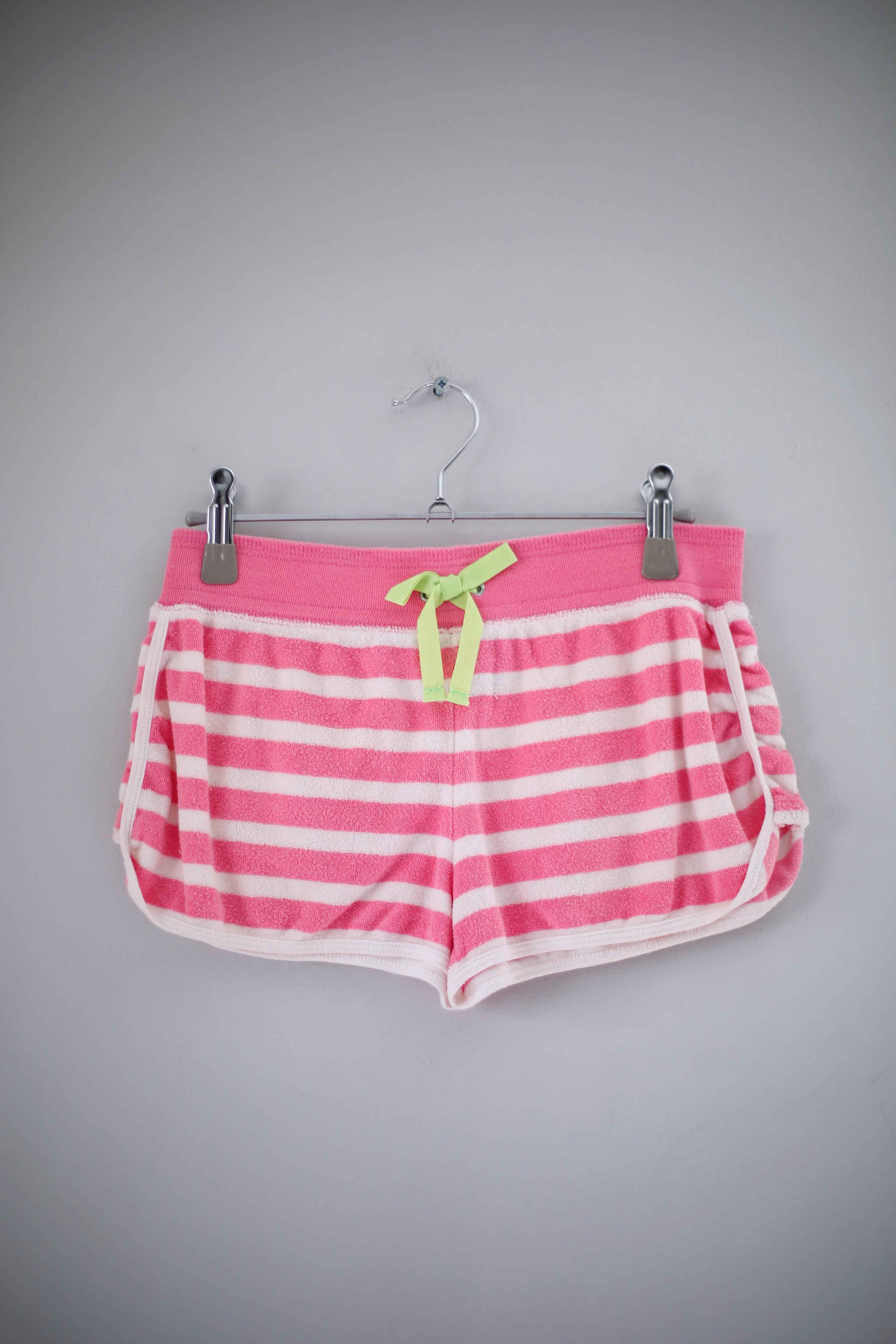 Polo Ralph Lauren Shorts Pink Weiß Rosa 36 S Frottee