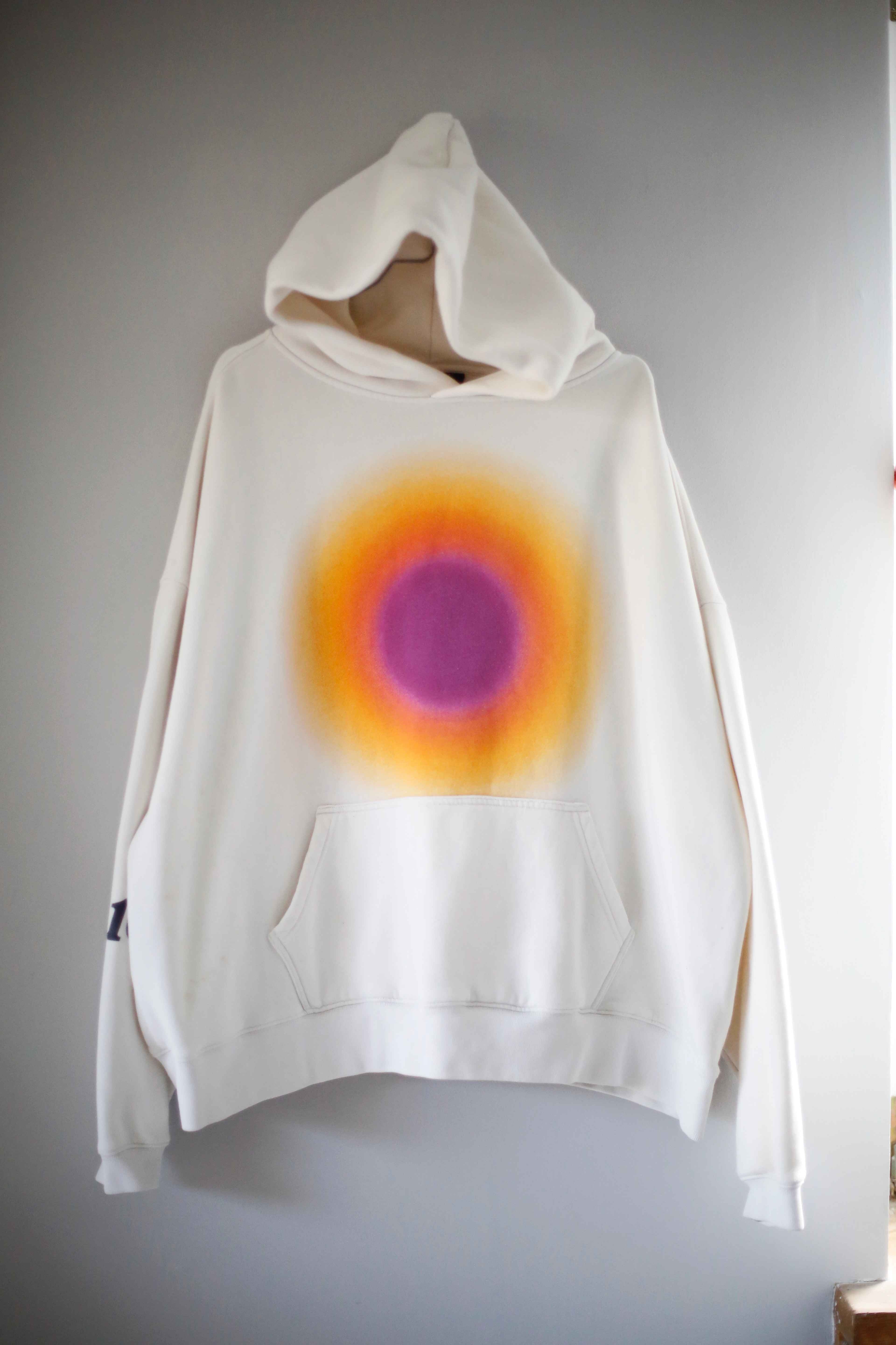 WRSTBHVR Studio L Behaviour Pullover Sweater Studio weiß Kapuzenpullover