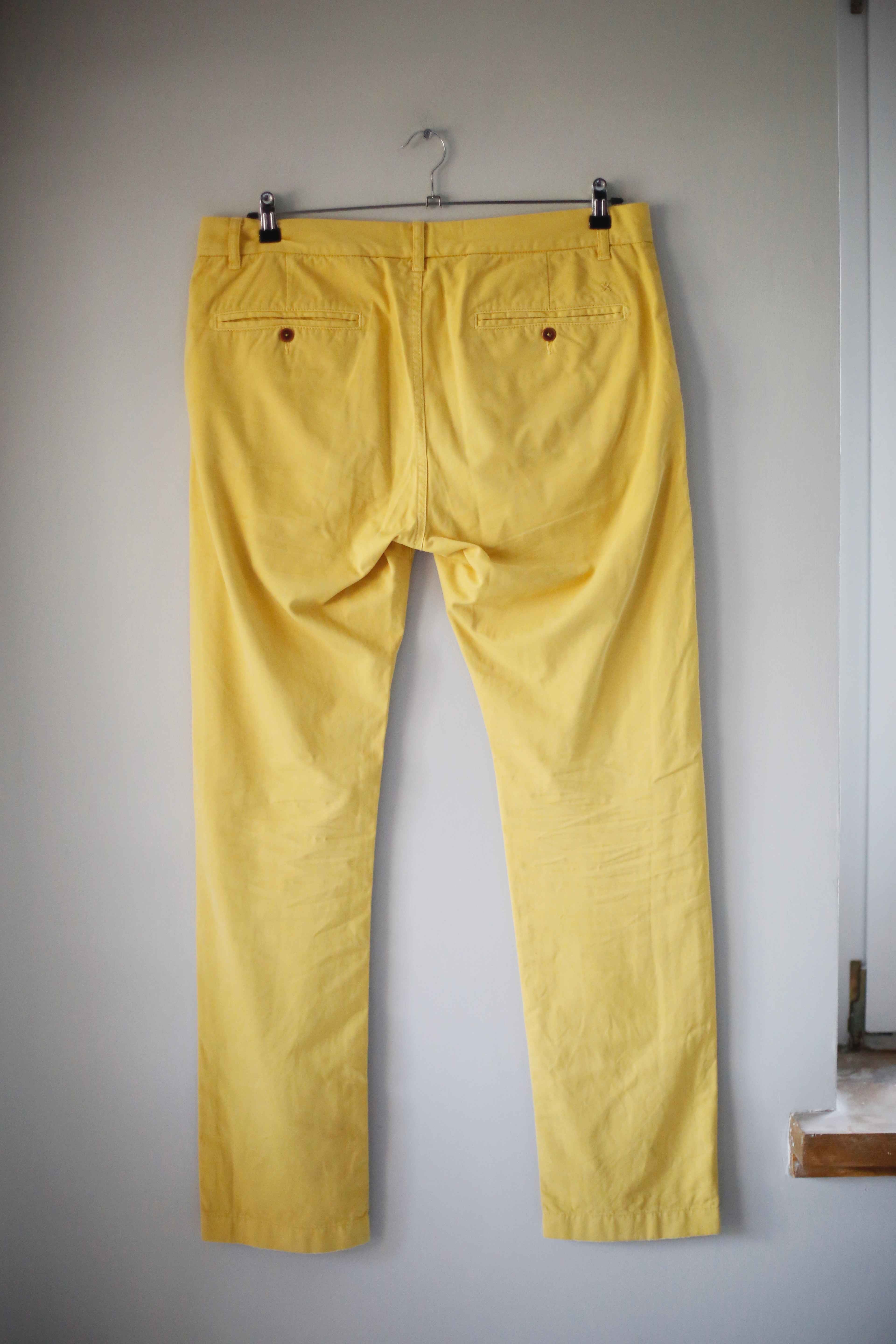 Closed Chino Gelb Clifton Slim 36 M Sonnengelb Stoffhose