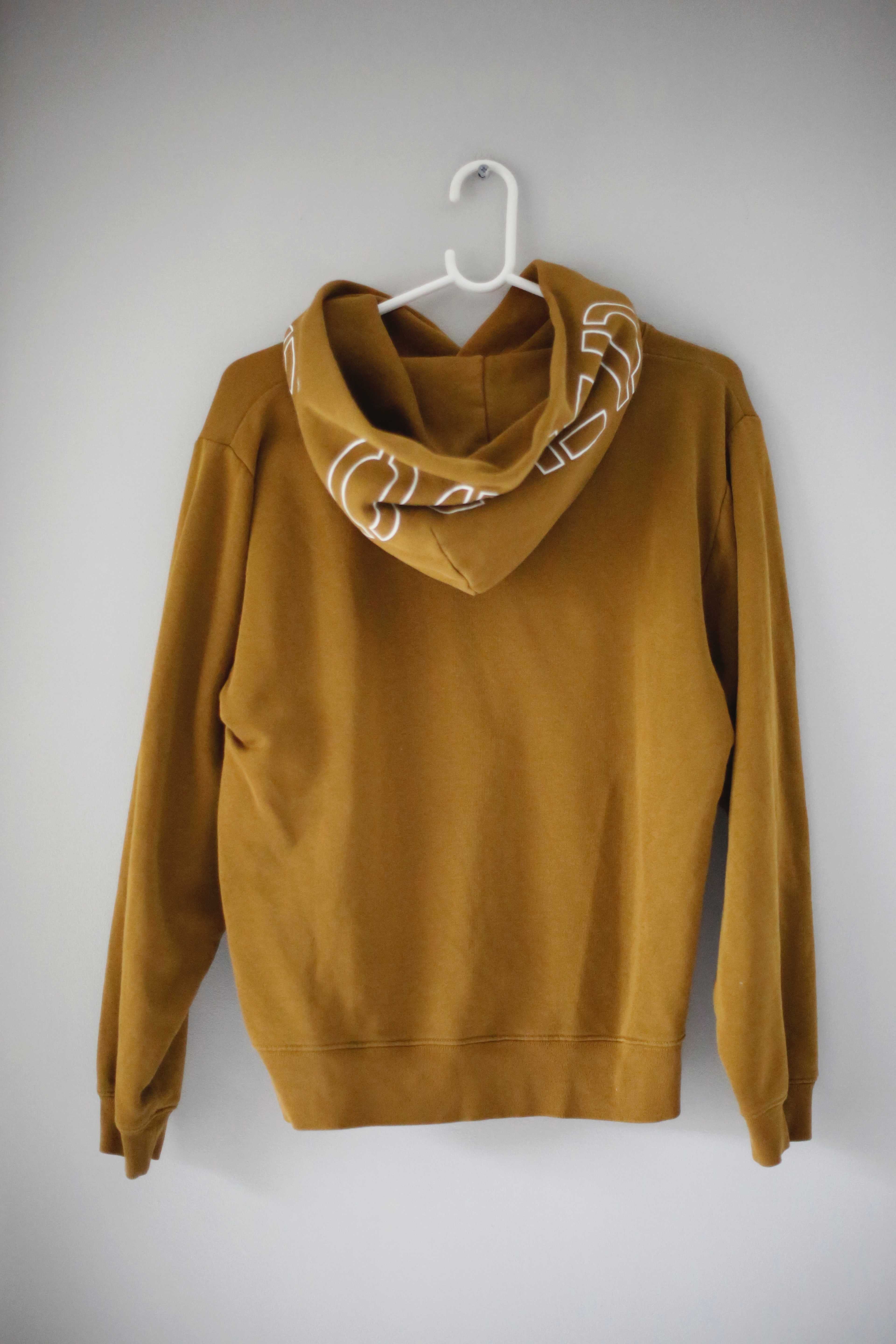 Closed Hoodie Sweater Khaki Grün Gelb Kapuzenpullover basic einfarbig 38 M