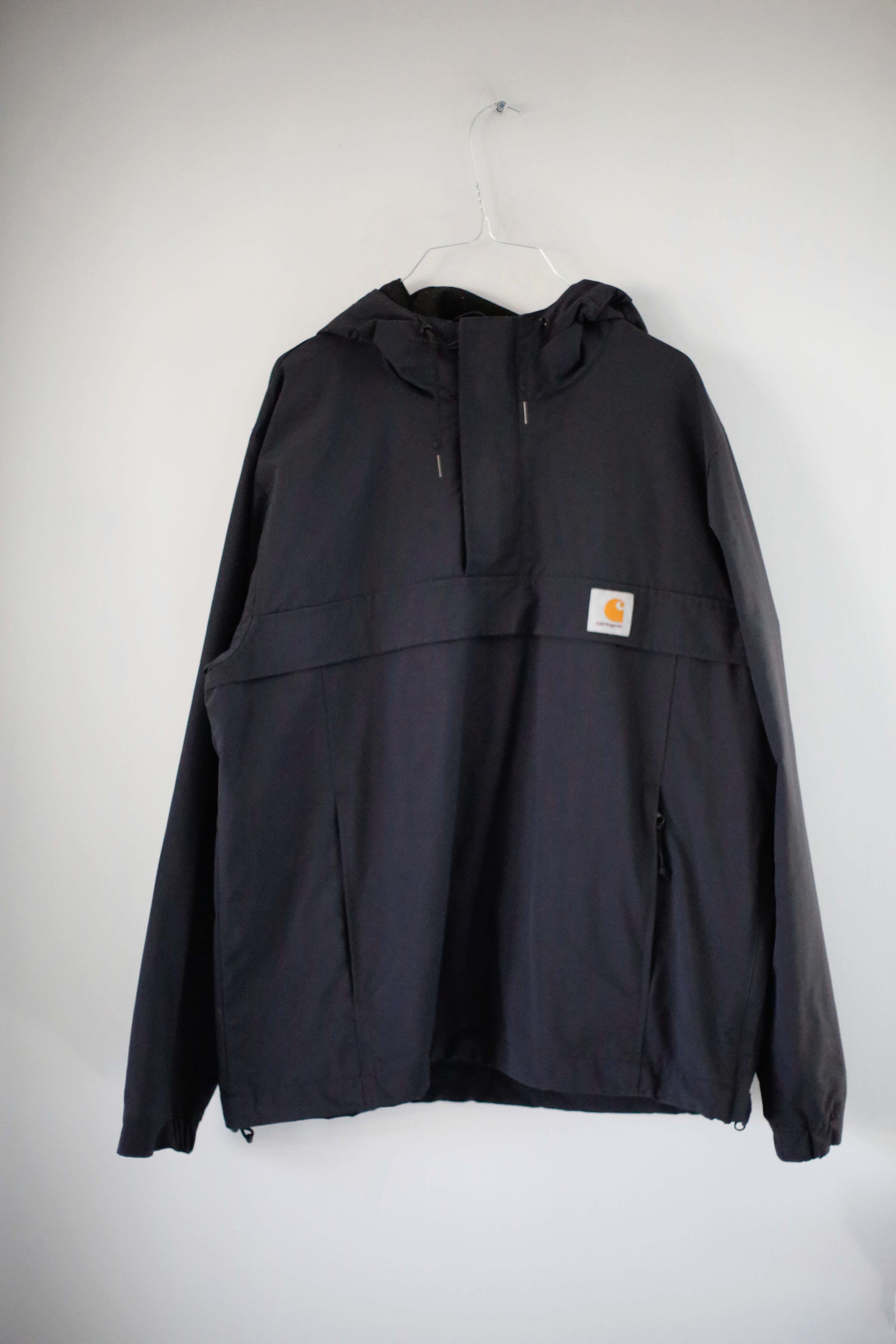 Carhartt Nimbus Pullover Jacke schwarz L Regenjacke basic Wetterjacke