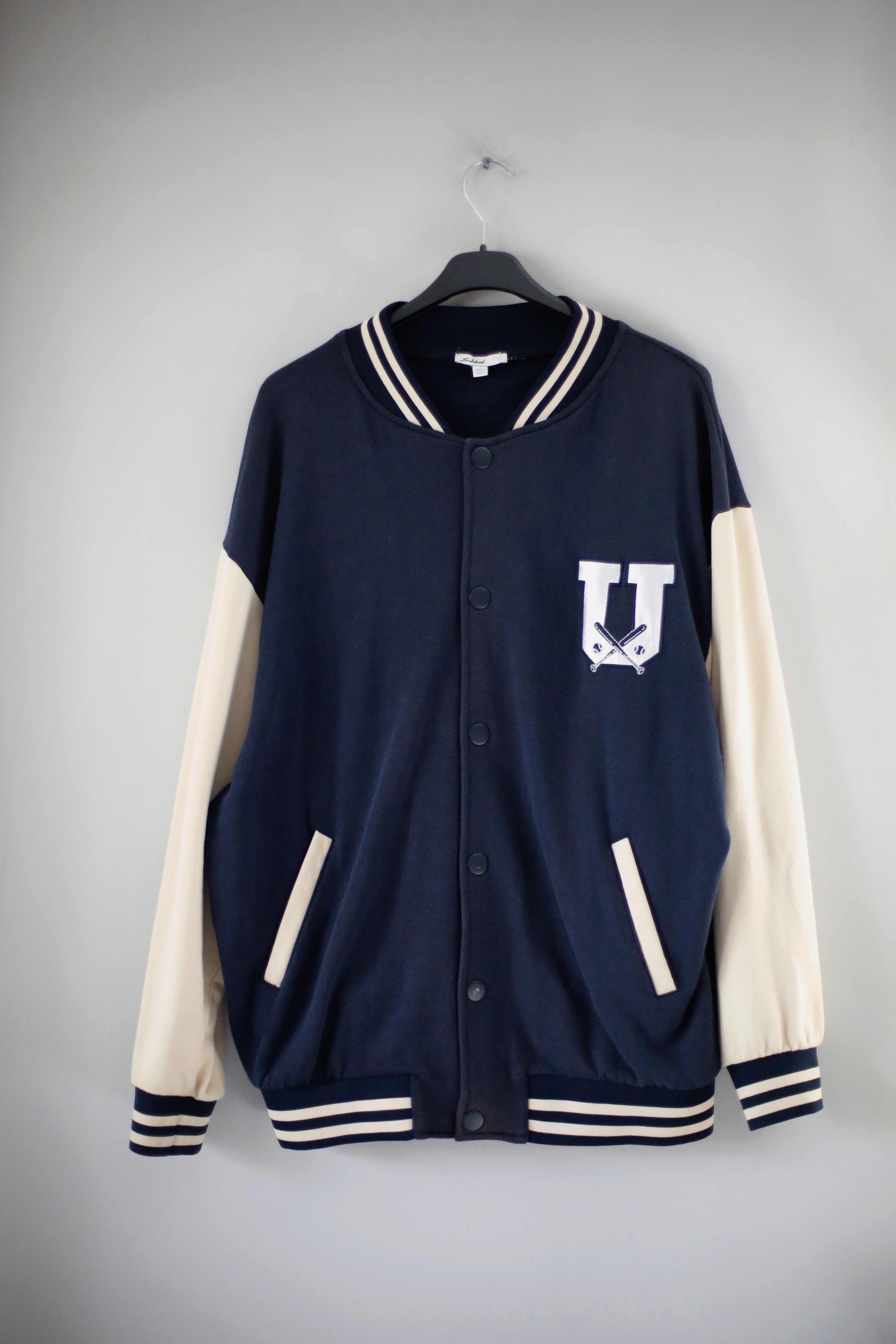 Subdued Jacke Bomberjacke Blau 38 M Dunkelblau Marine