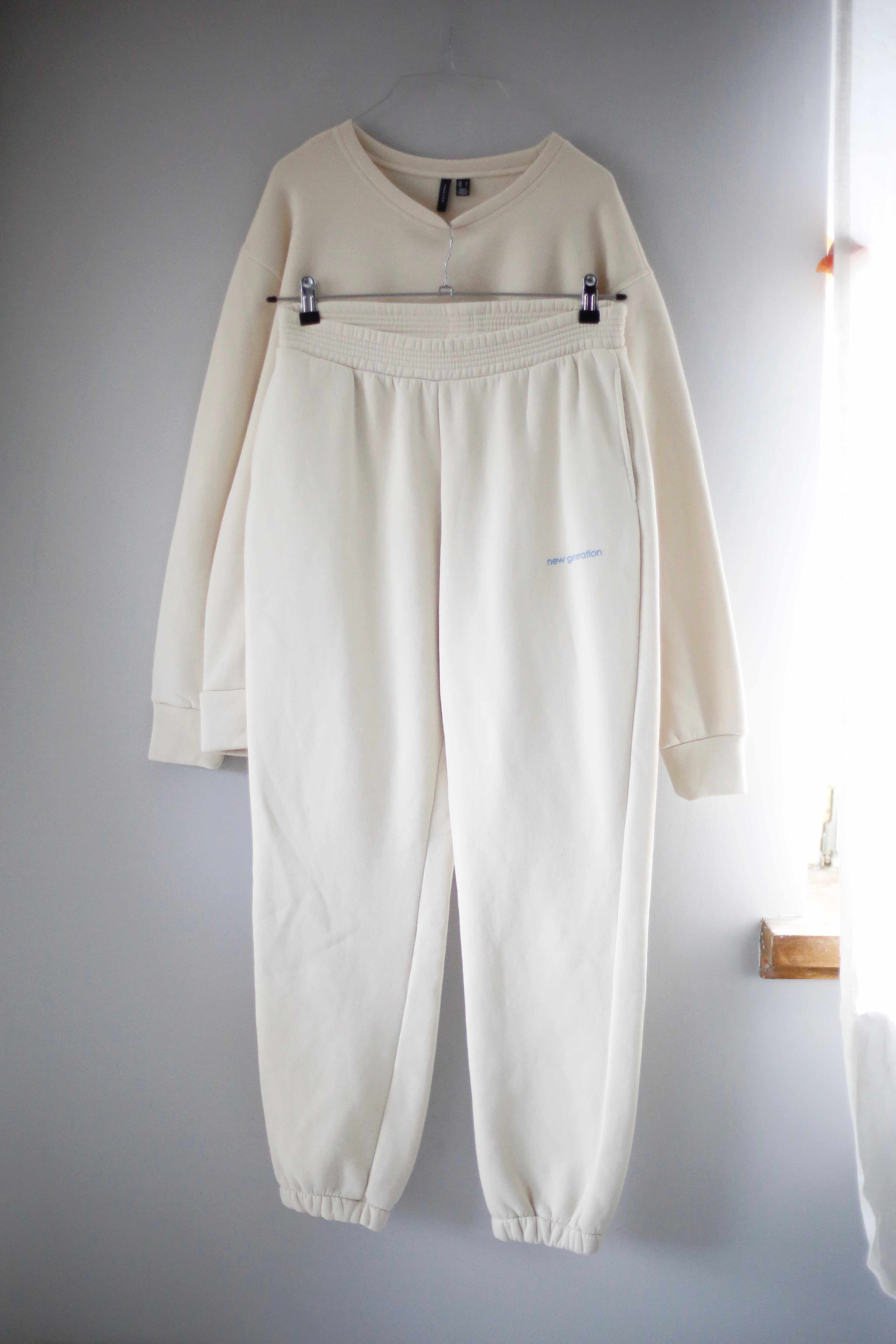 Vero Moda Set Creme Beige new generation Nude 38 M 40 L Trainingsanzug