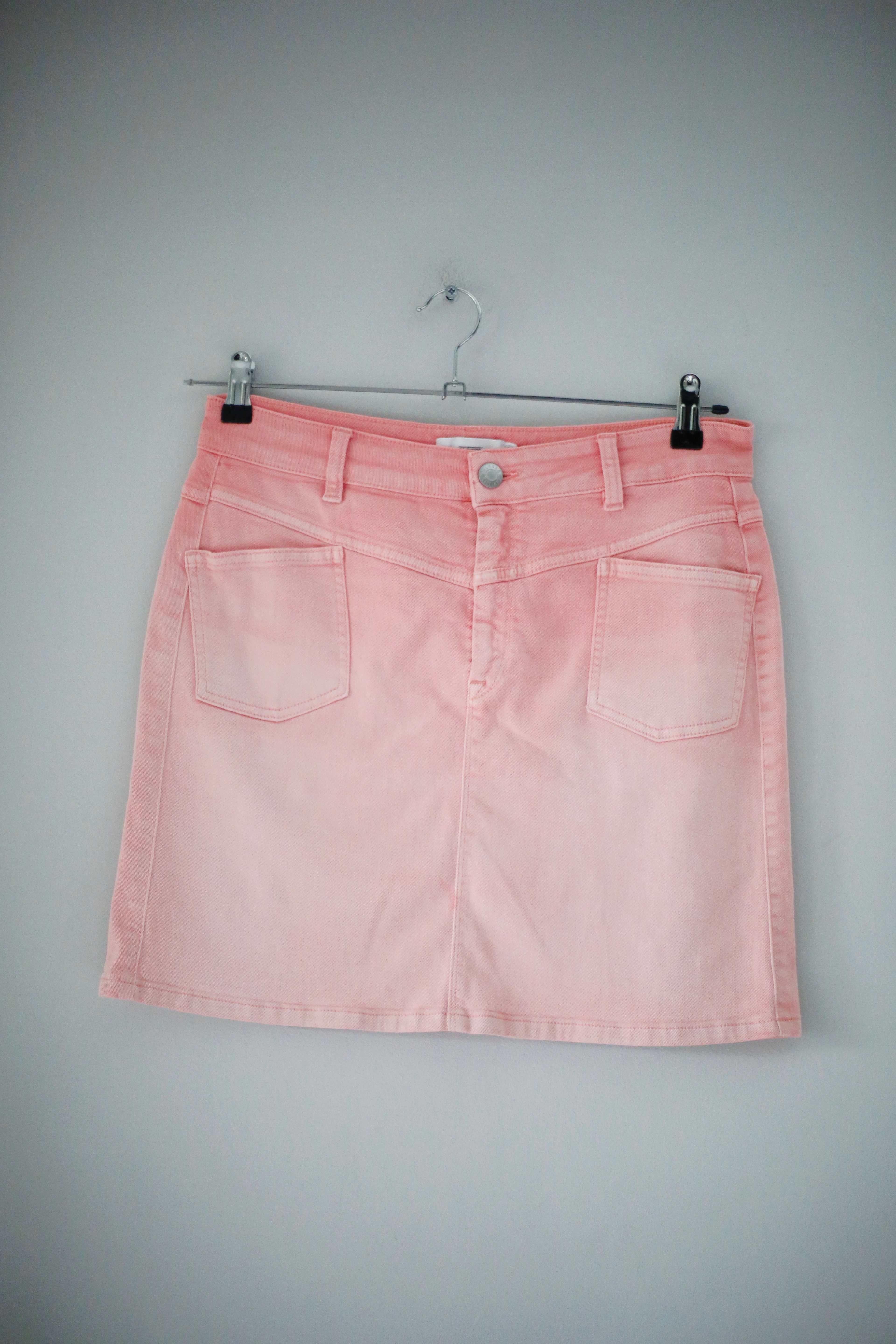 Closed rock Rosa Pastell Jeansrock Jeans Stiftrock 30 Violet