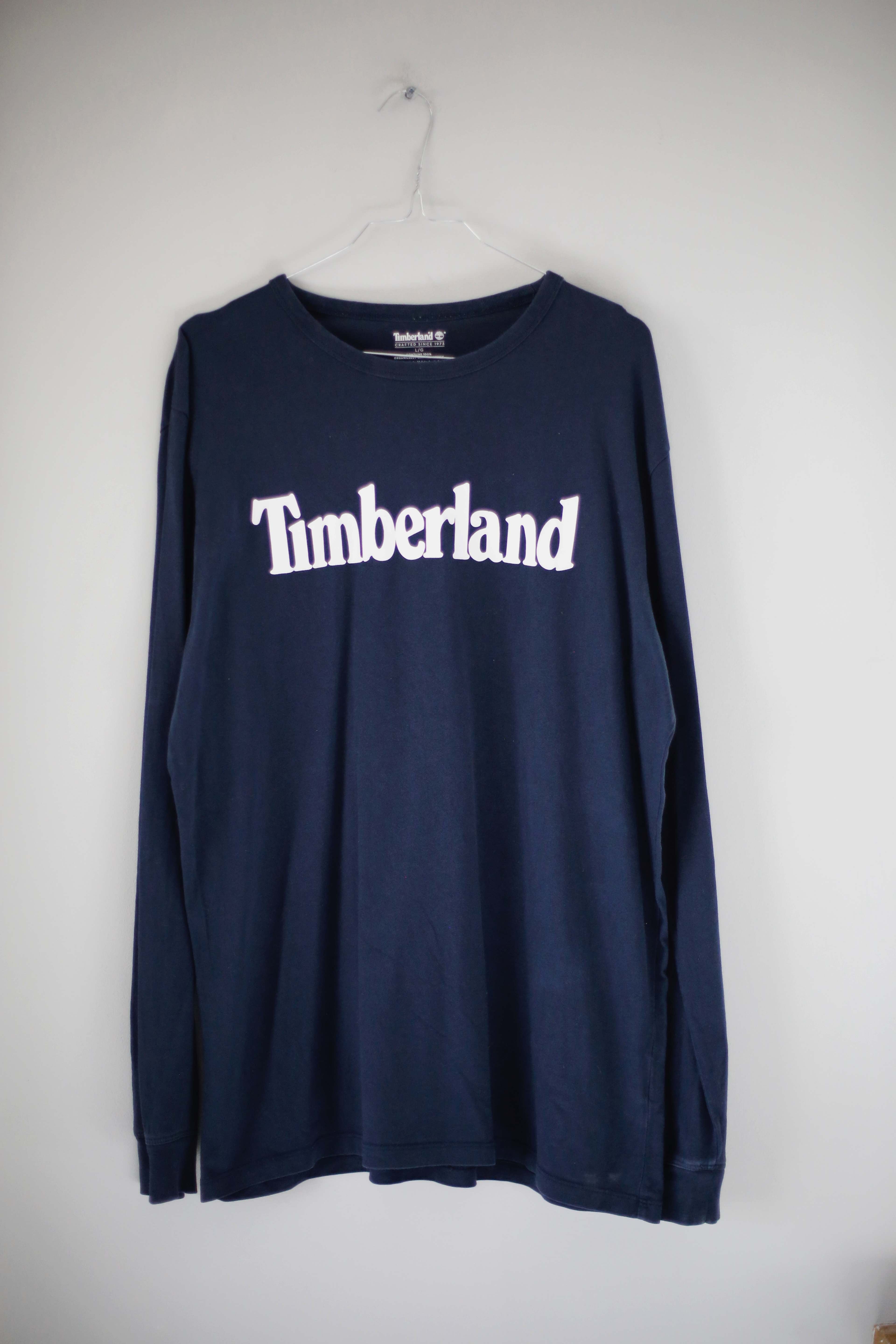 Timberland Longsleeve Blau dunkelblau Oberteil Shirt Langarm L