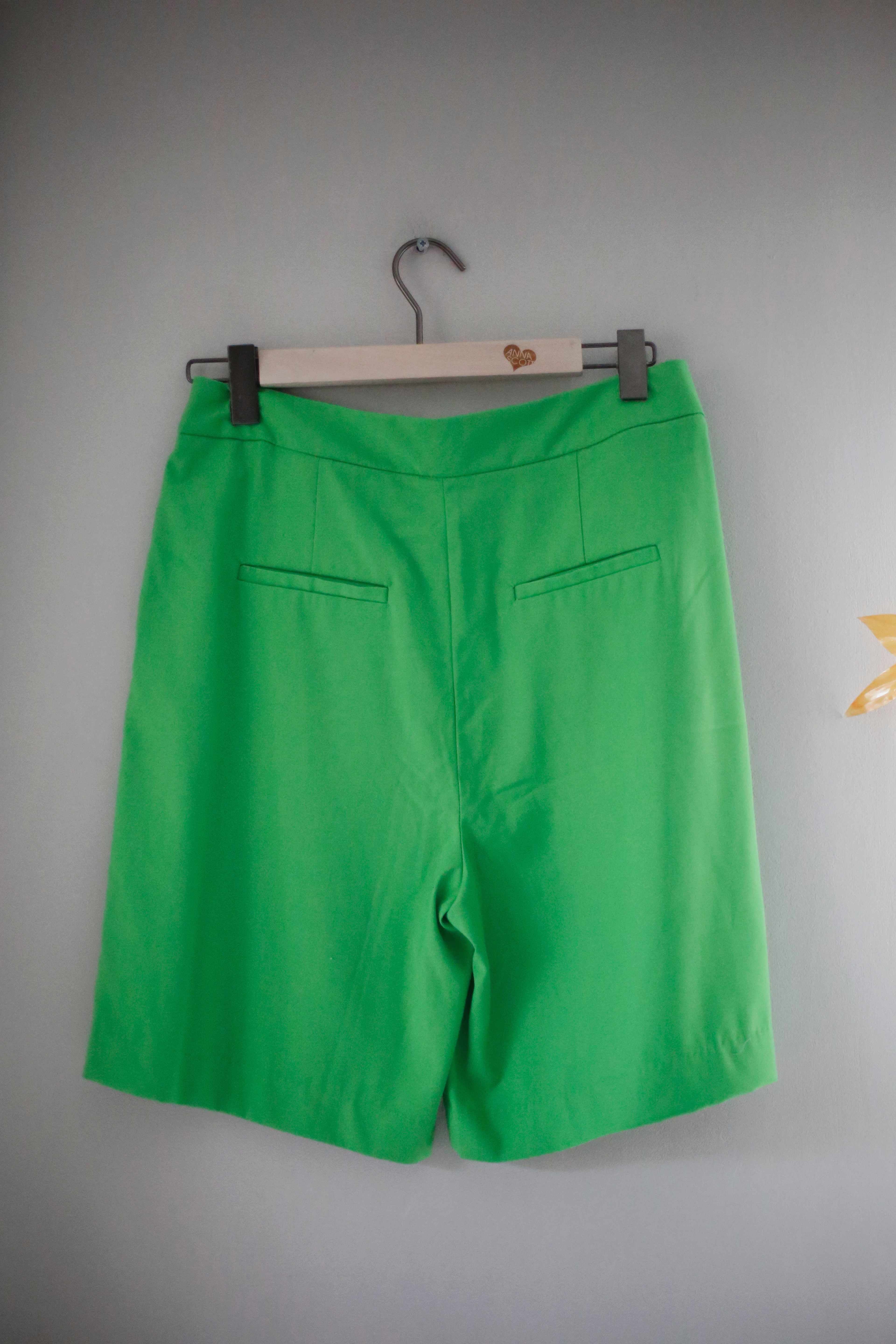 Reserved Hose Shorts Grün Neu 42 XL L kurze Hose einfarbig