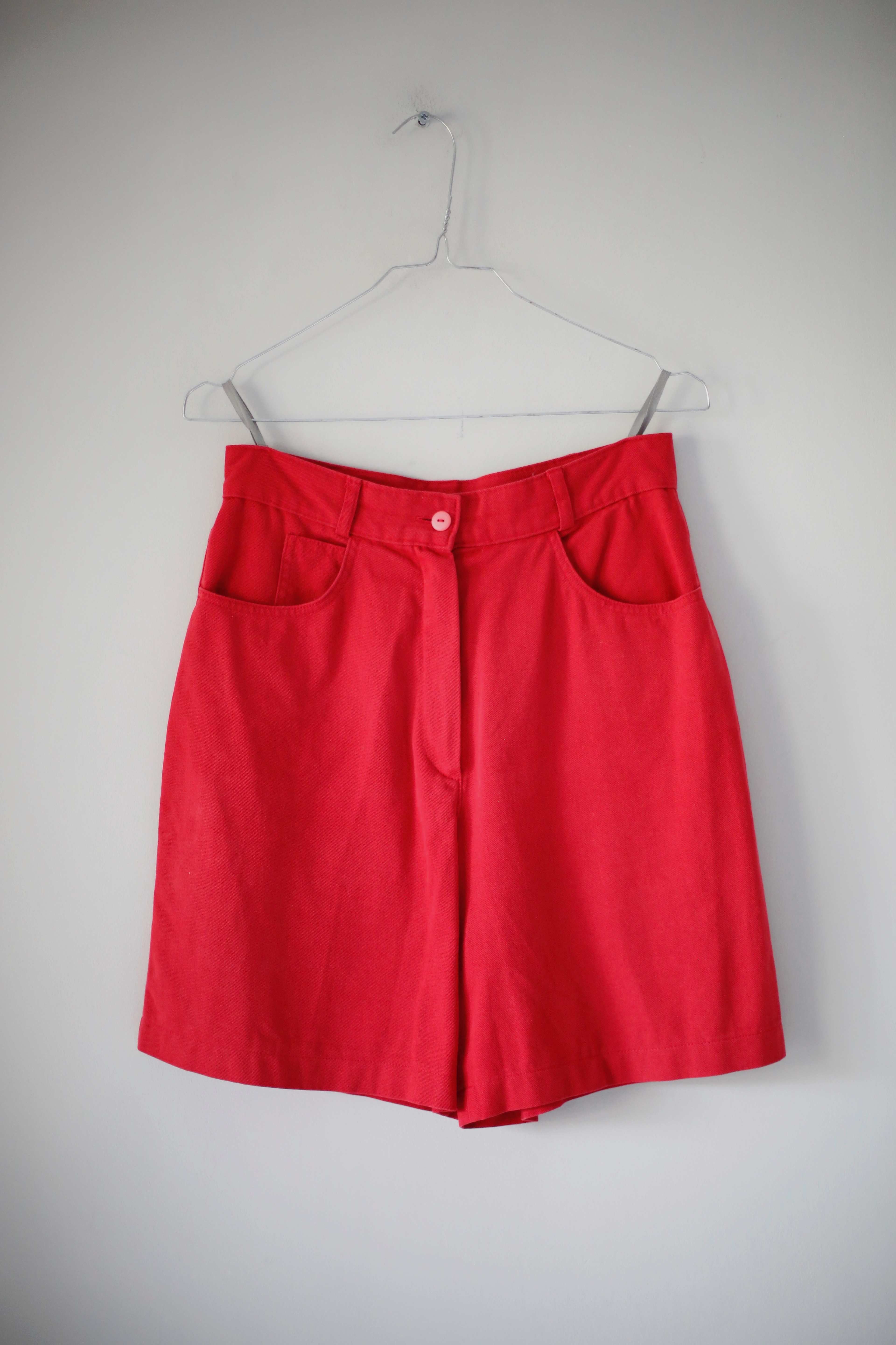 True Vintage Shorts rot Antonia basic kurz 38 M Baumwollshorts kurz