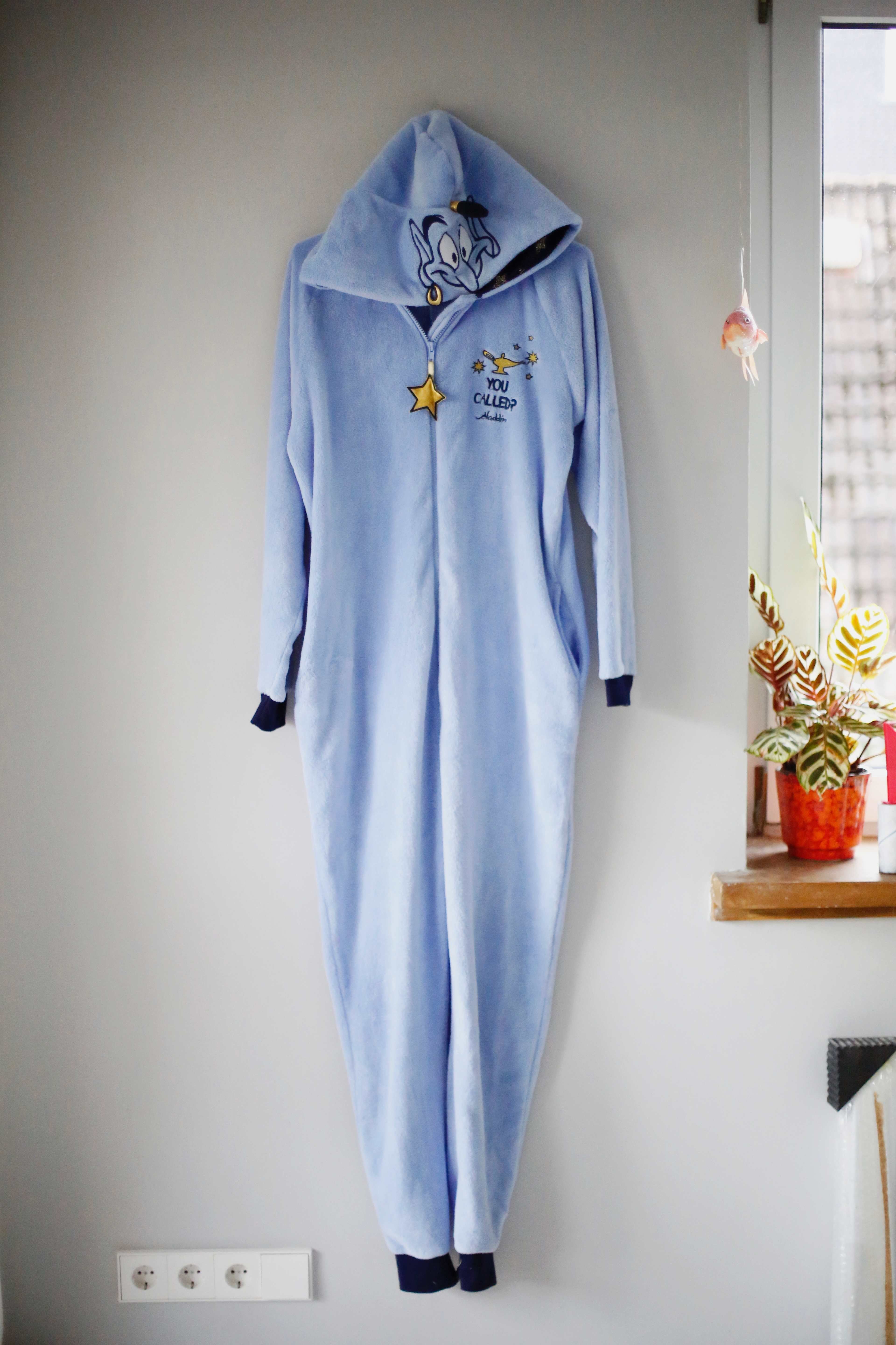 Disney Anzug Einteiler Ganzkörperanzug Jumper 38 M Blau Aladin
