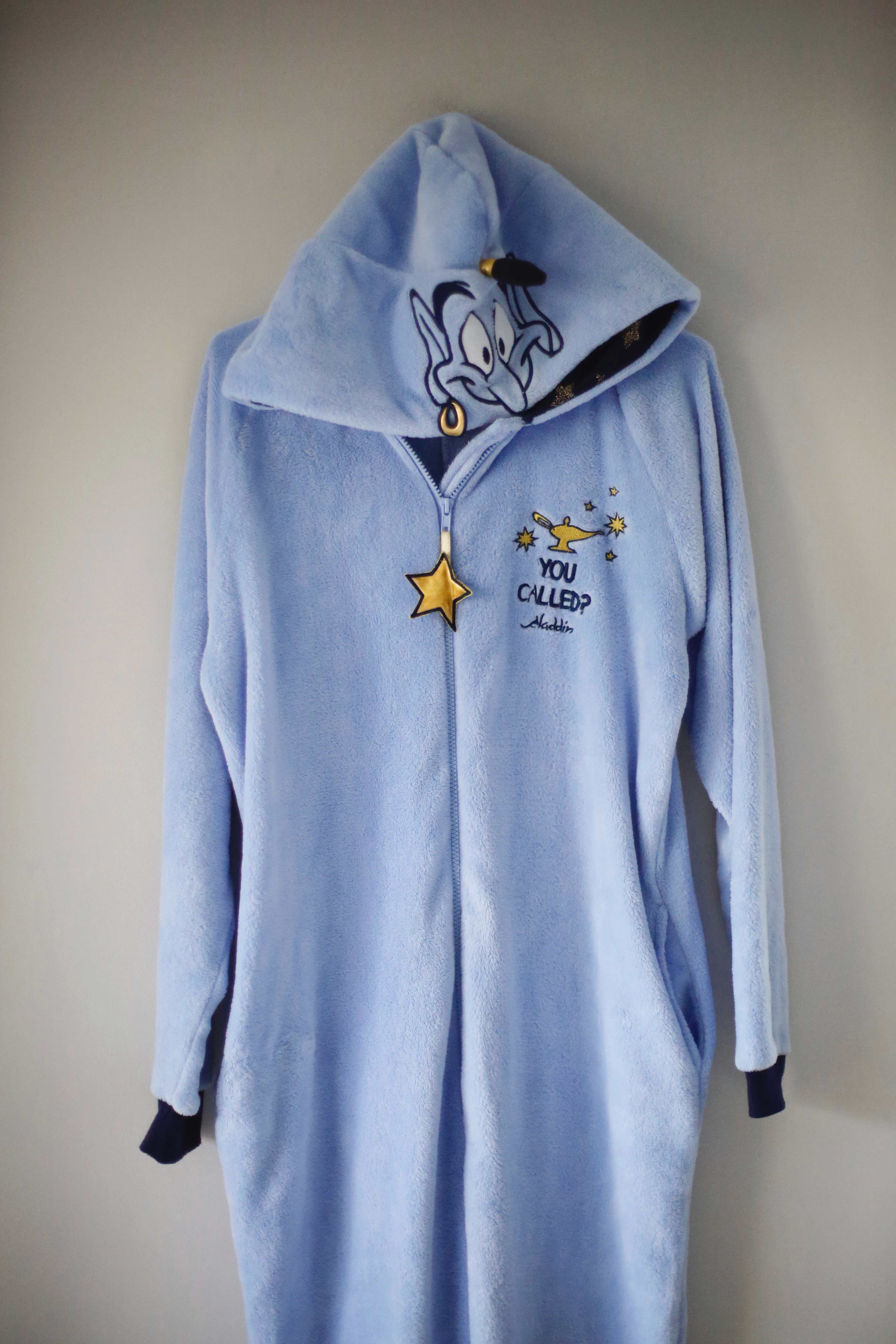 Disney Anzug Einteiler Ganzkörperanzug Jumper 38 M Blau Aladin