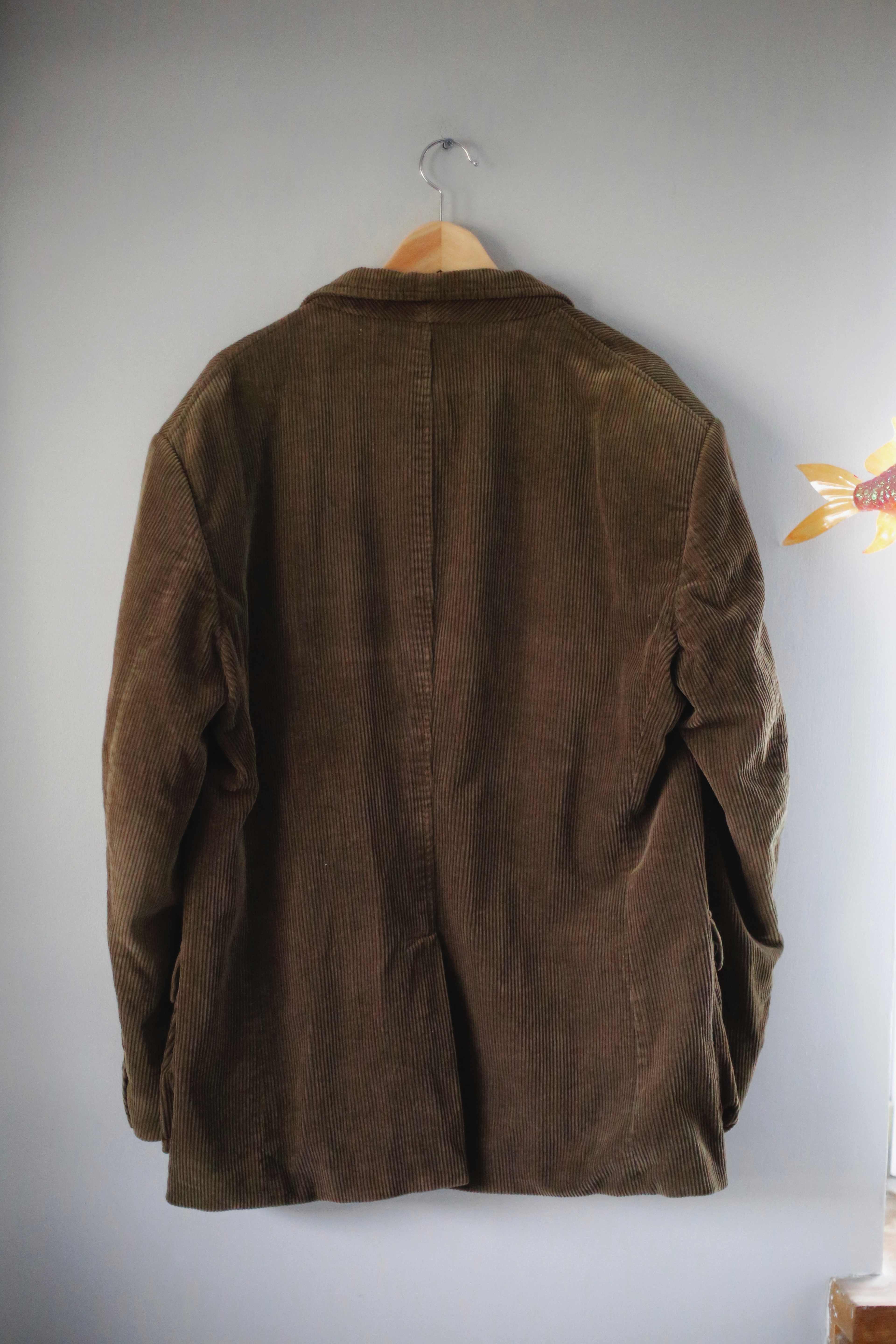 Polo Ralph lauren Blazer Grün Cordblazer Khaki Dunkelgrün XL Jacke