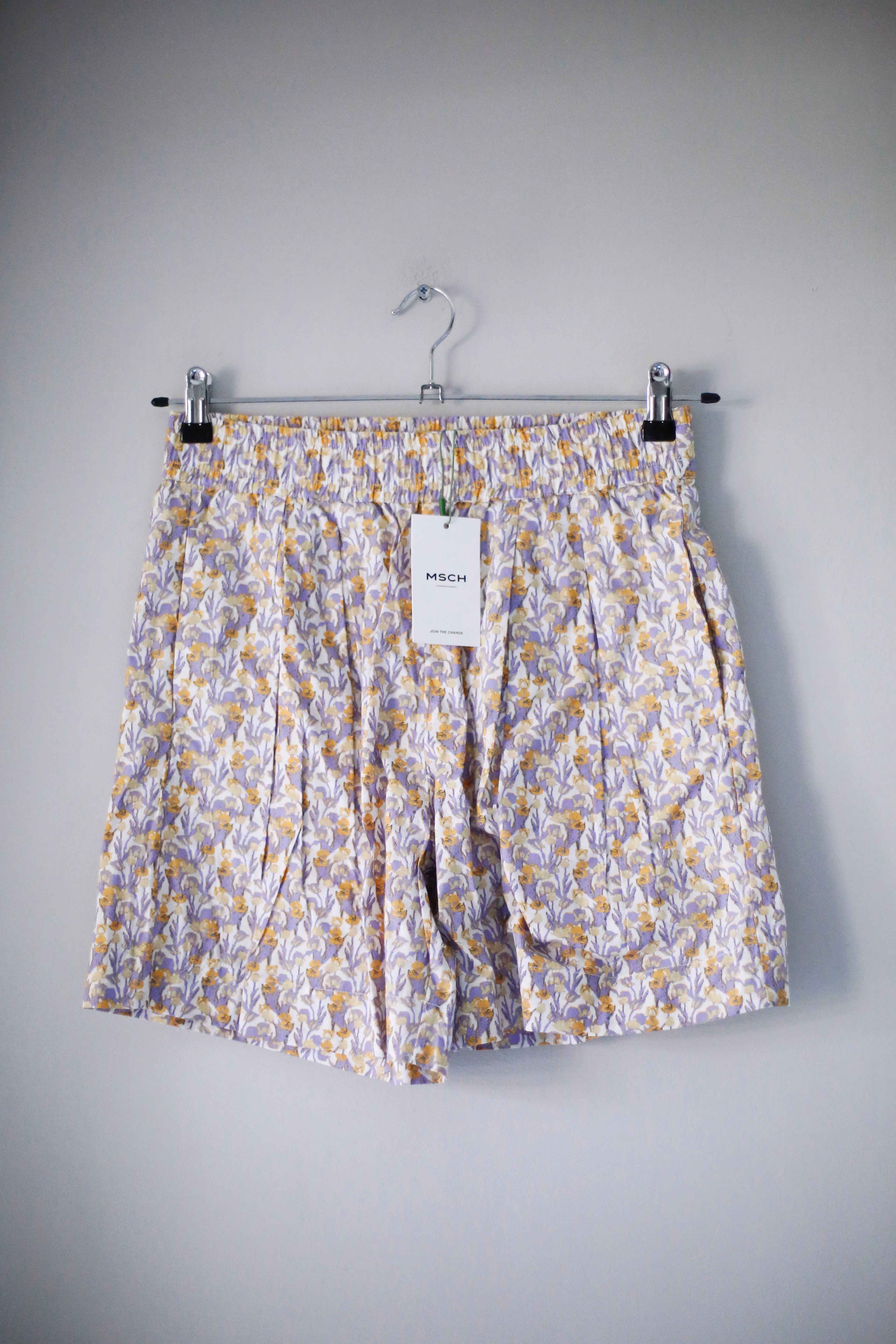 Msch Copenhagen Shorts kurze Hose Blumen floral 36 S Neu