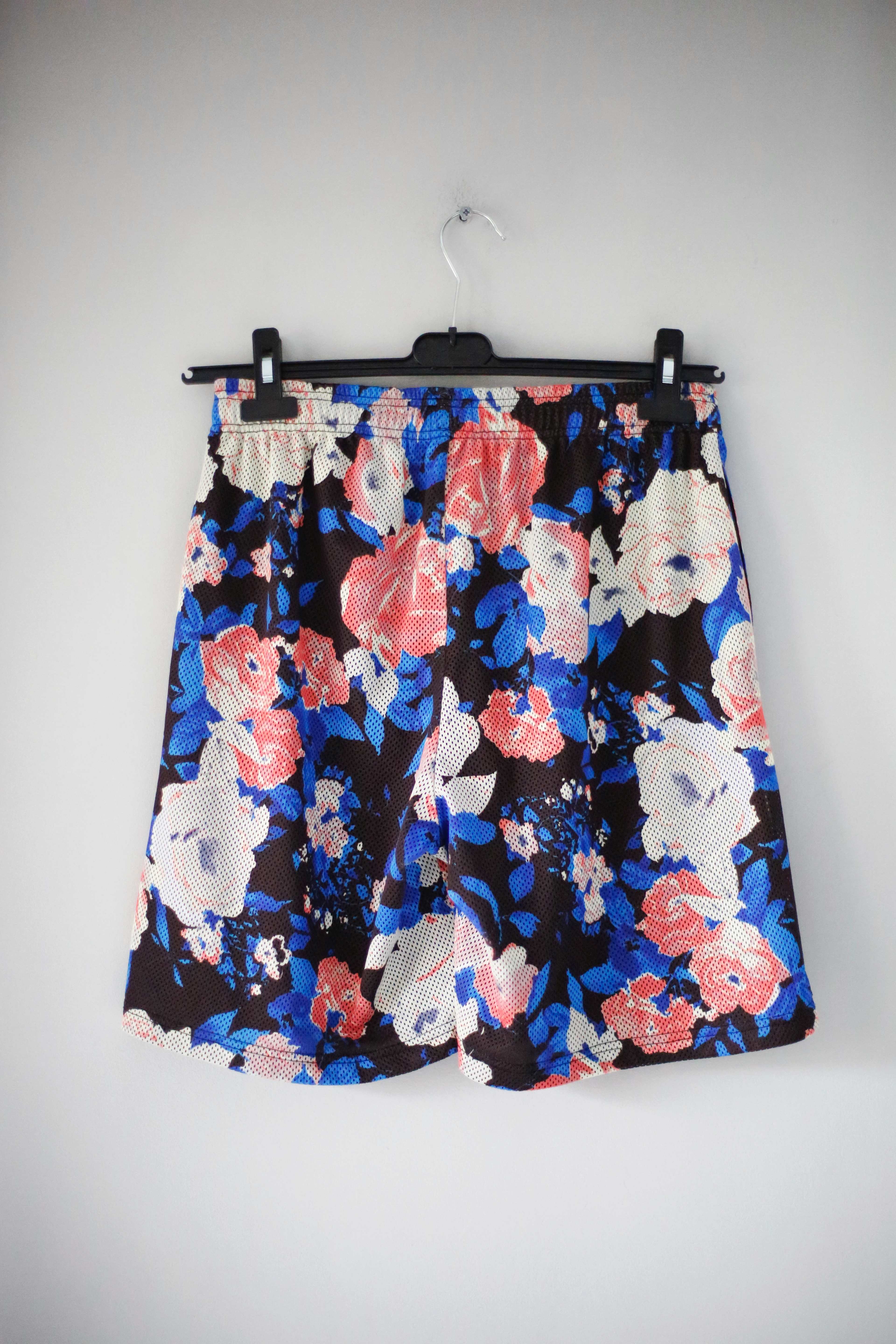 Rascals Hose Shorts Blau weiß Rosa 38 M kurze Hose