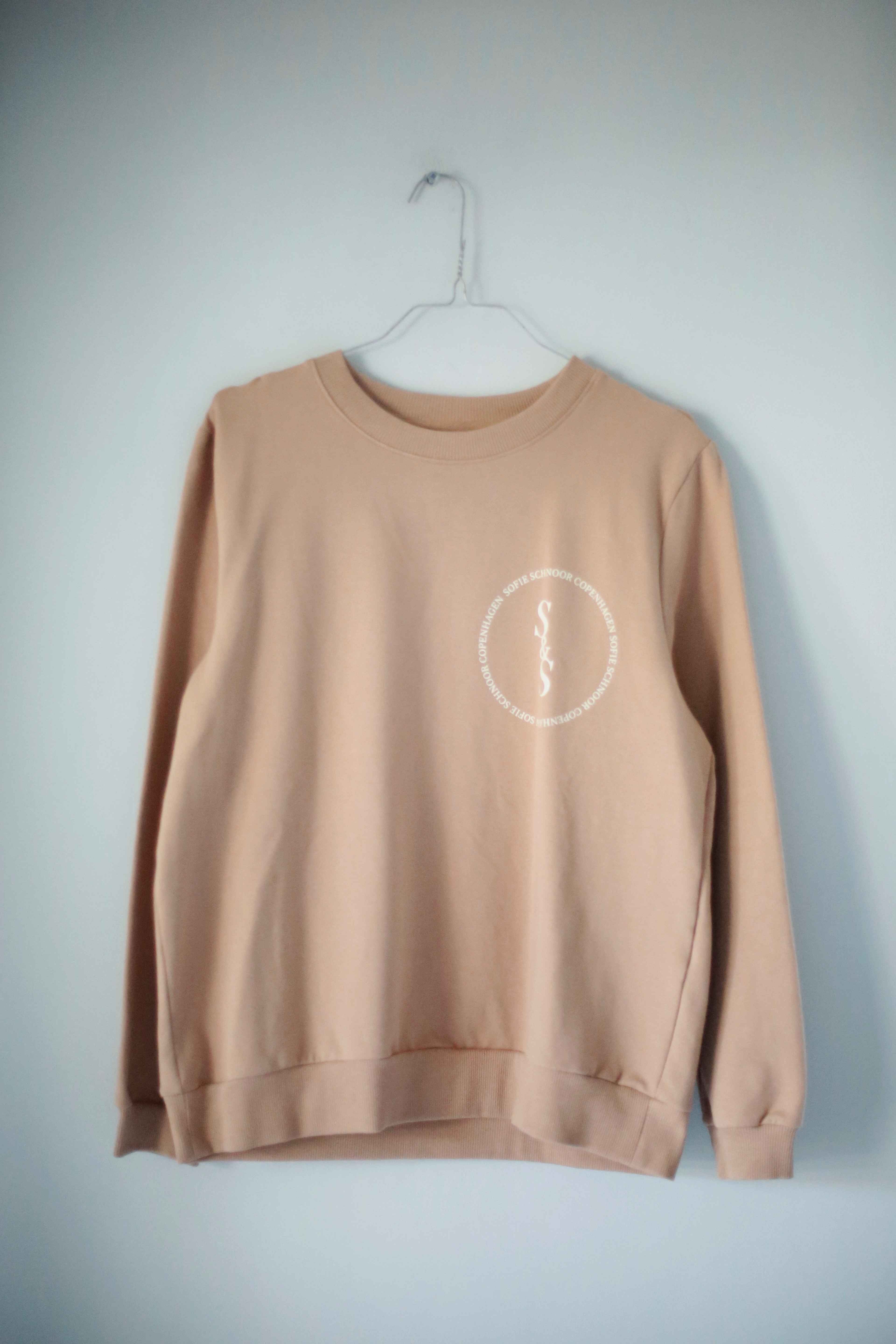 Sophie Schnorr Pullover Sweater Hoodie braun beige XS Oberteil