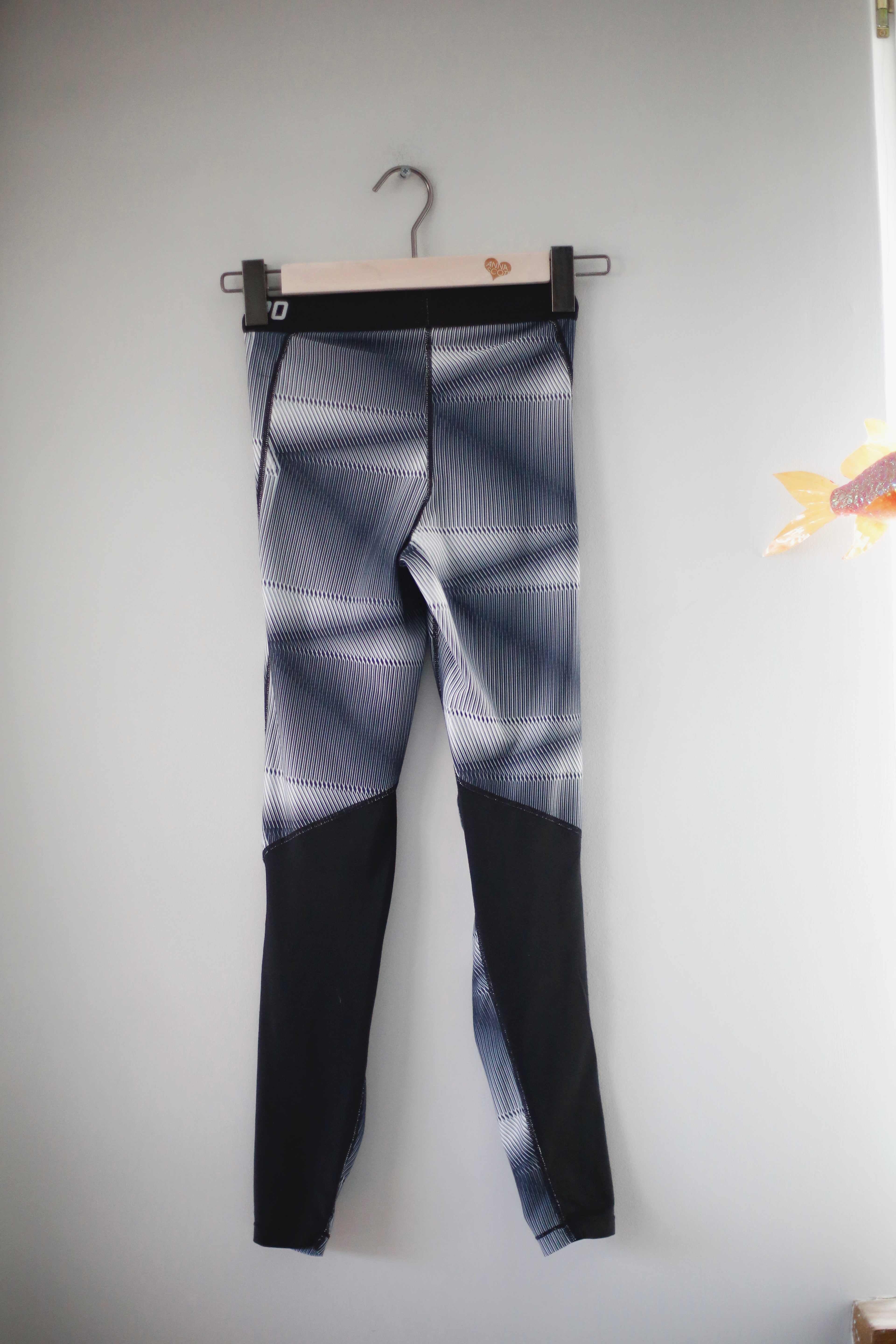 Nike dri fir Leggings Sporthose Grau 36 S Slim Sporthose