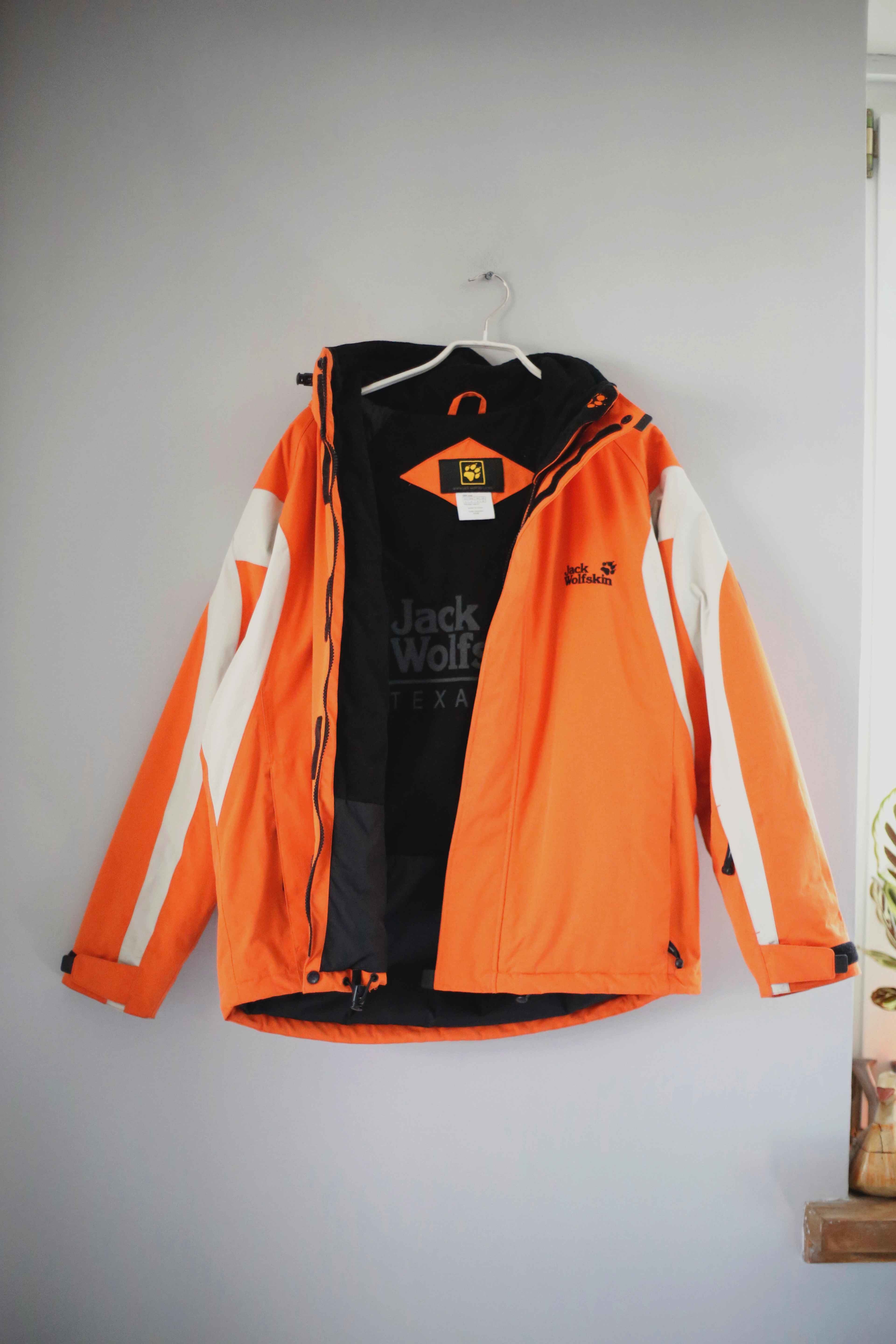 Jack Wolfskin Jacke Regenjacke Funktionsjacke Orange S Texapore Windjacke