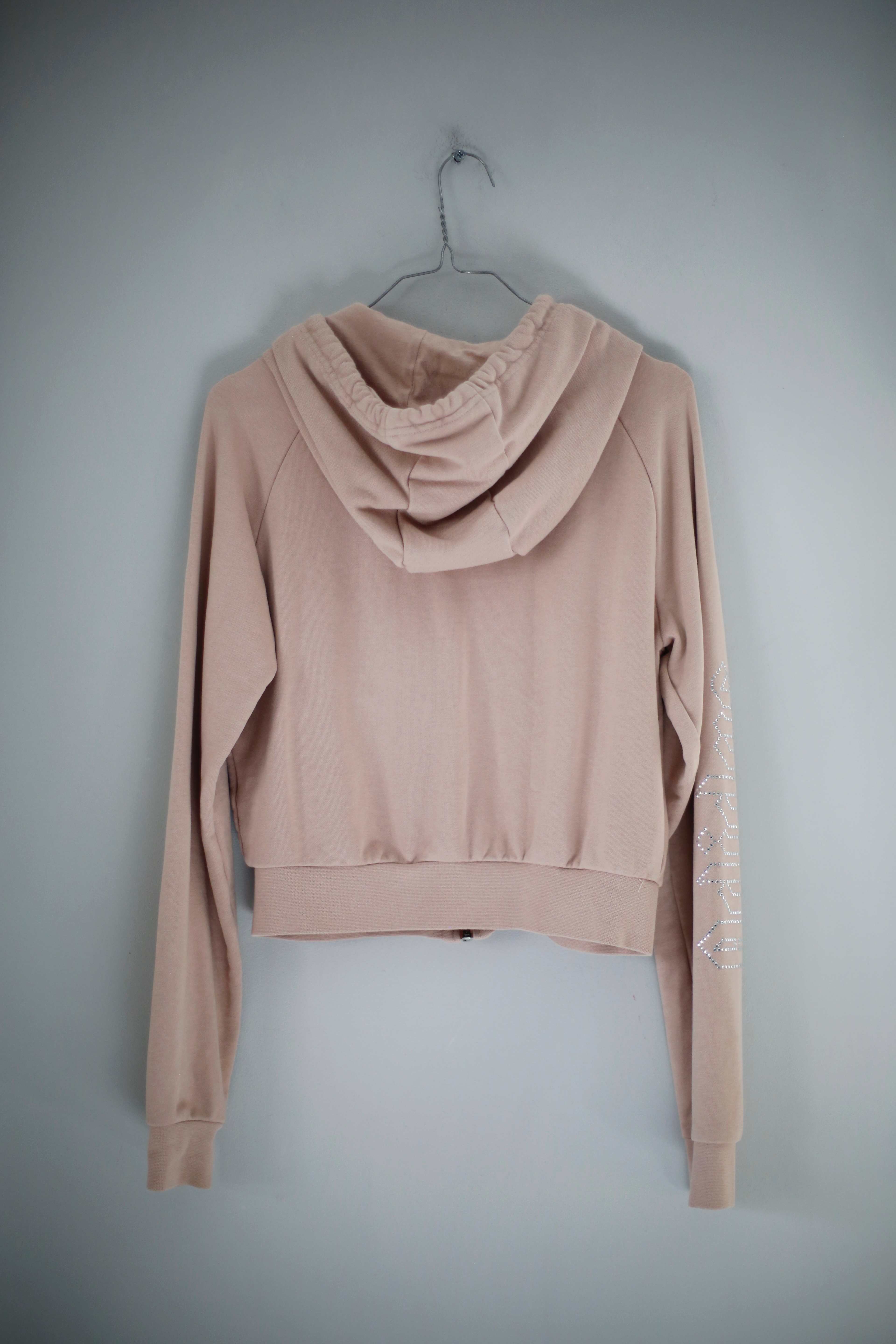 Adidas Jacke Sweater Cardigan Hoodie Creme Beige 38 M