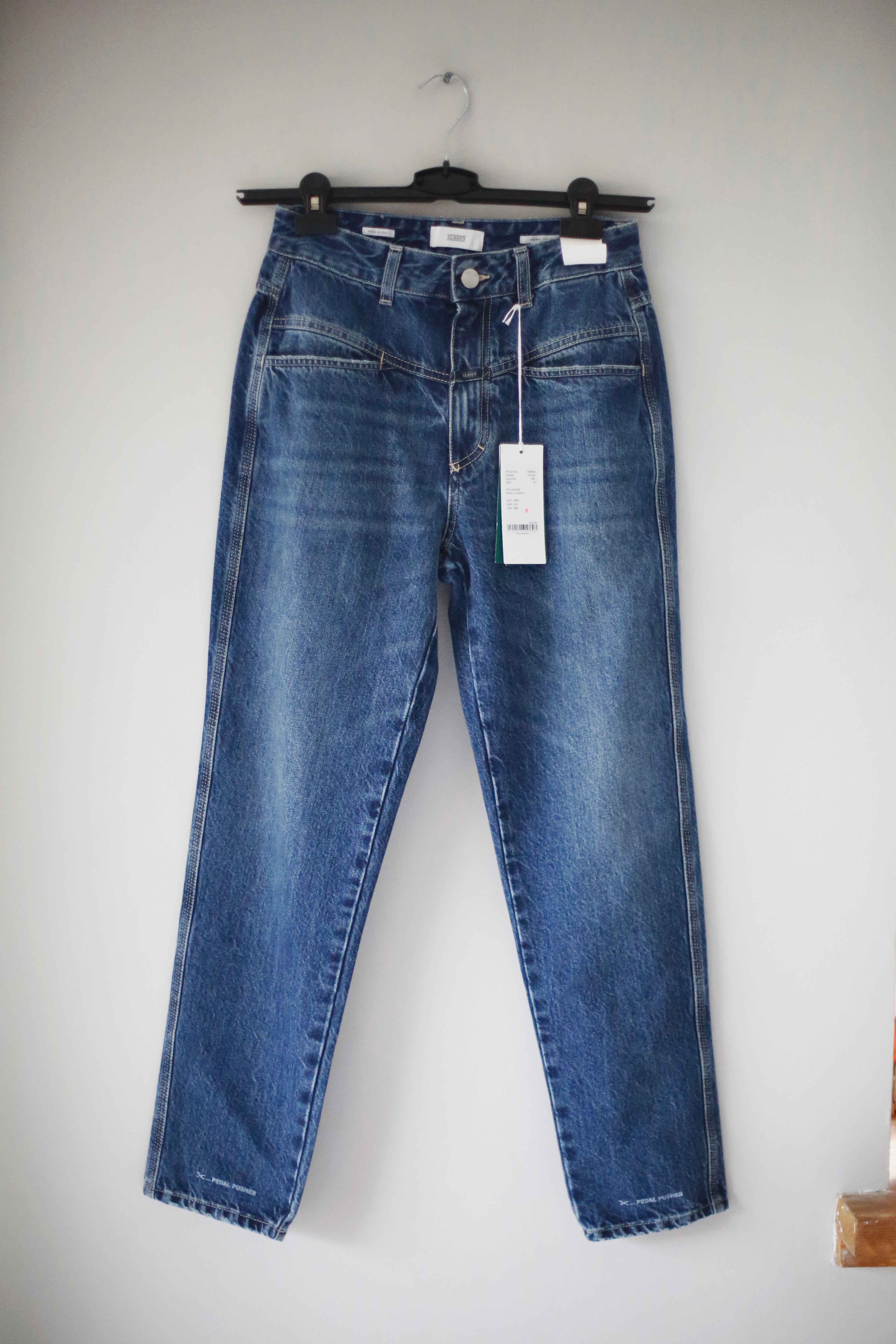 Closed Hose Jeans Pedal Pusher Neu 42 Heritage High Waist fit denim du – Handpicked pieces