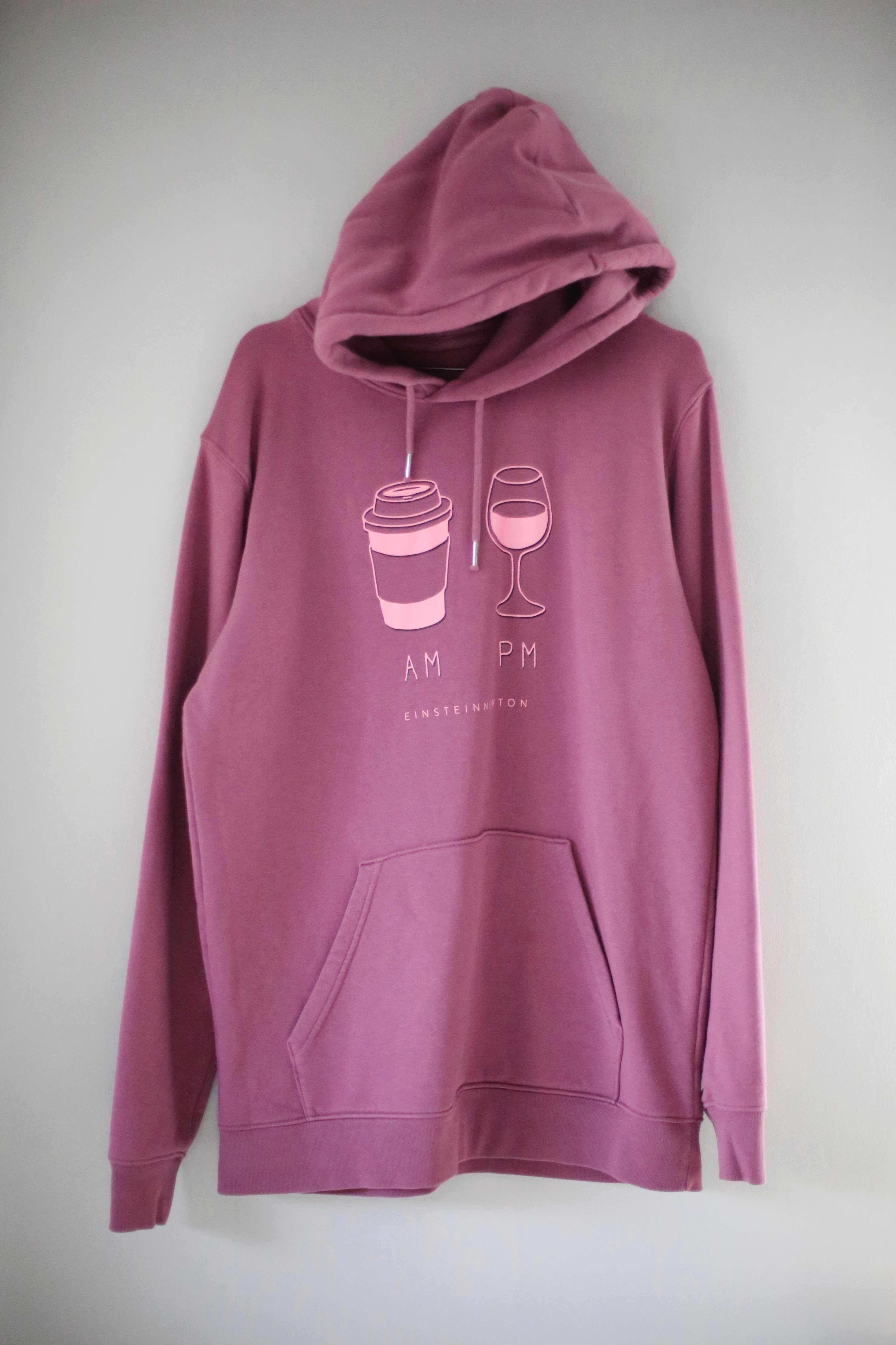Einsteinnewton Hoodie Rosa Lila 40 L Sweater Pullover unisex Kapuzenpullover