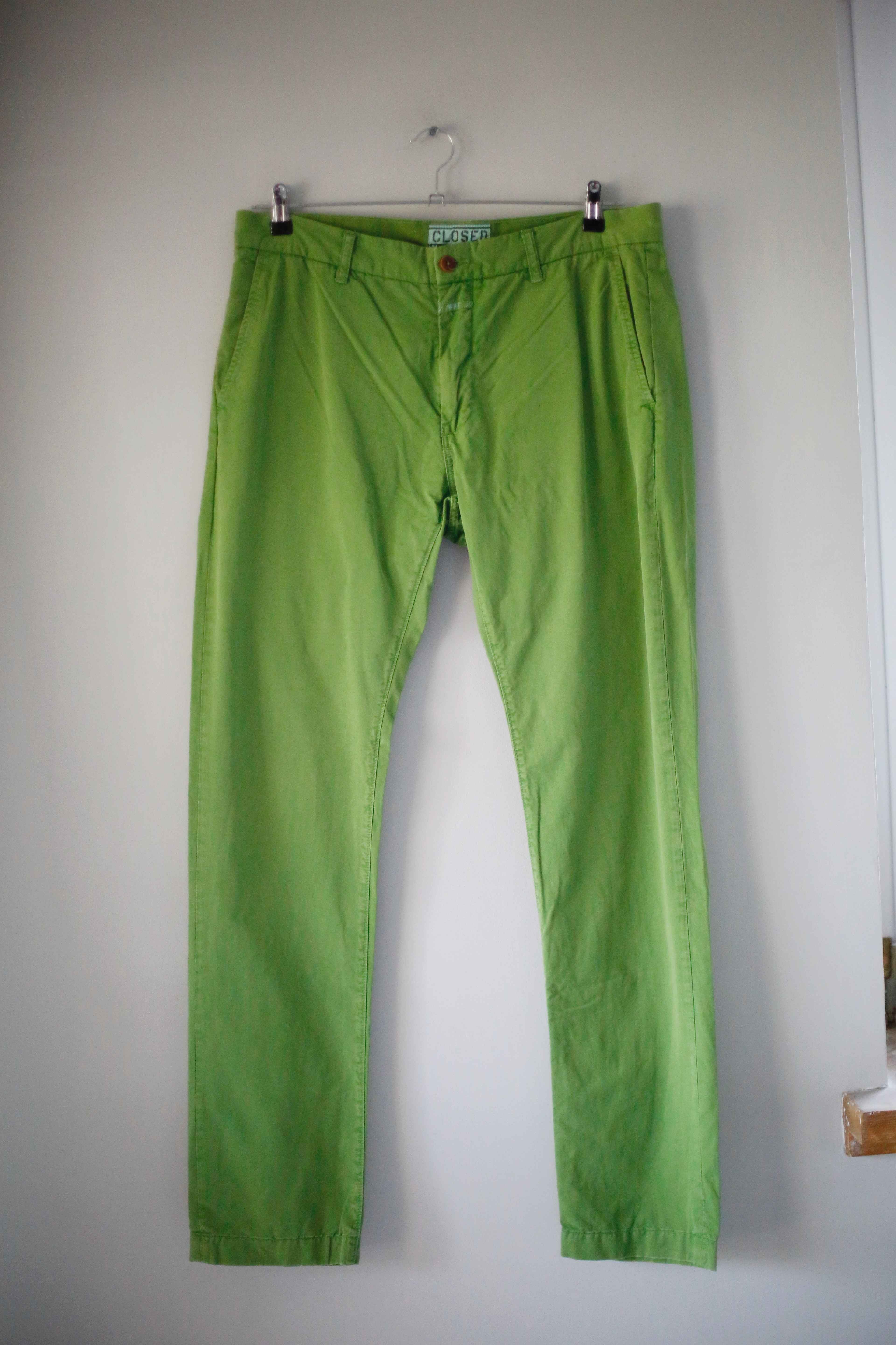 Closed Hose Chino grün Clifton Slim Chino 36 Stoffhose basic einfarbig M