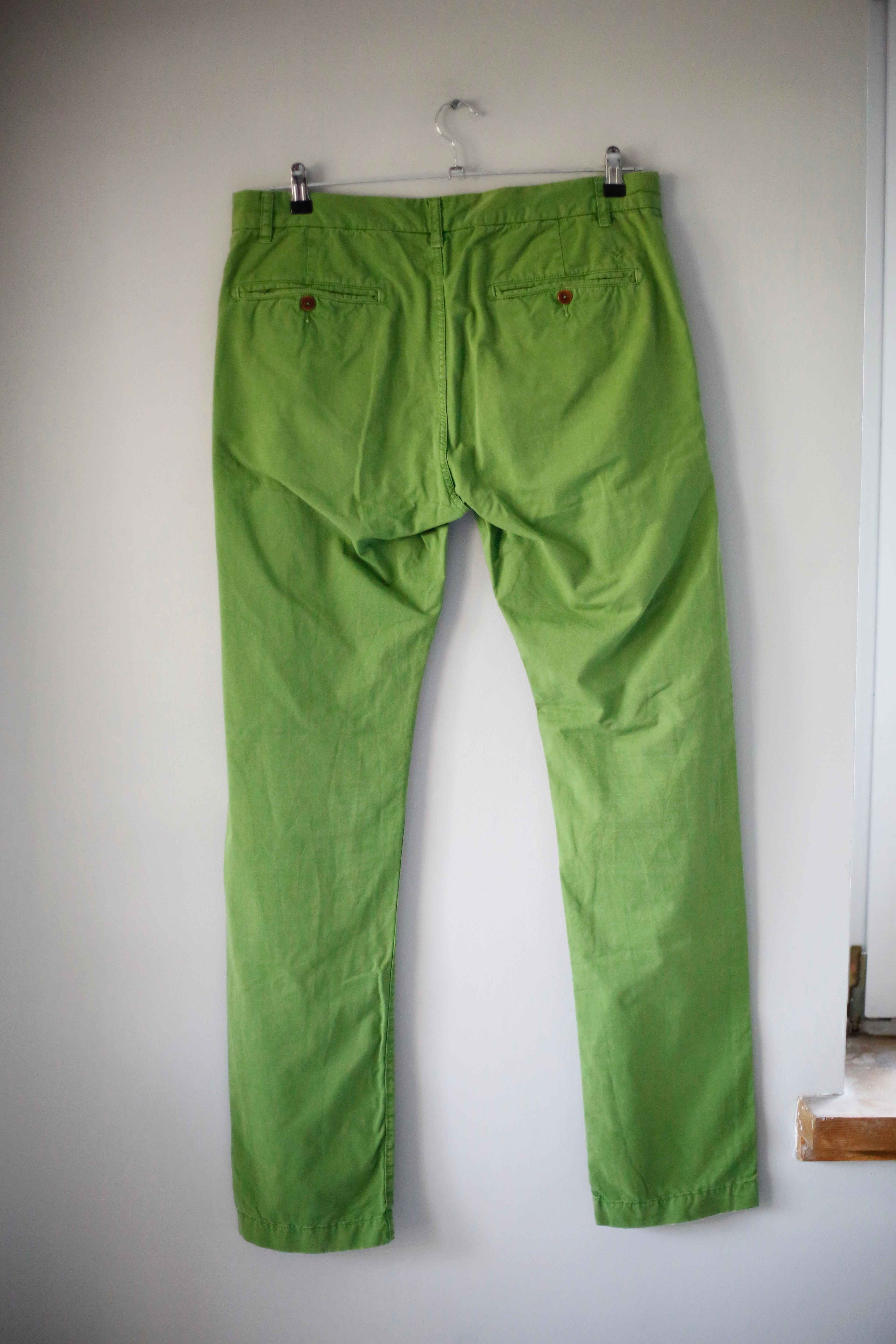 Closed Hose Chino grün Clifton Slim Chino 36 Stoffhose basic einfarbig M