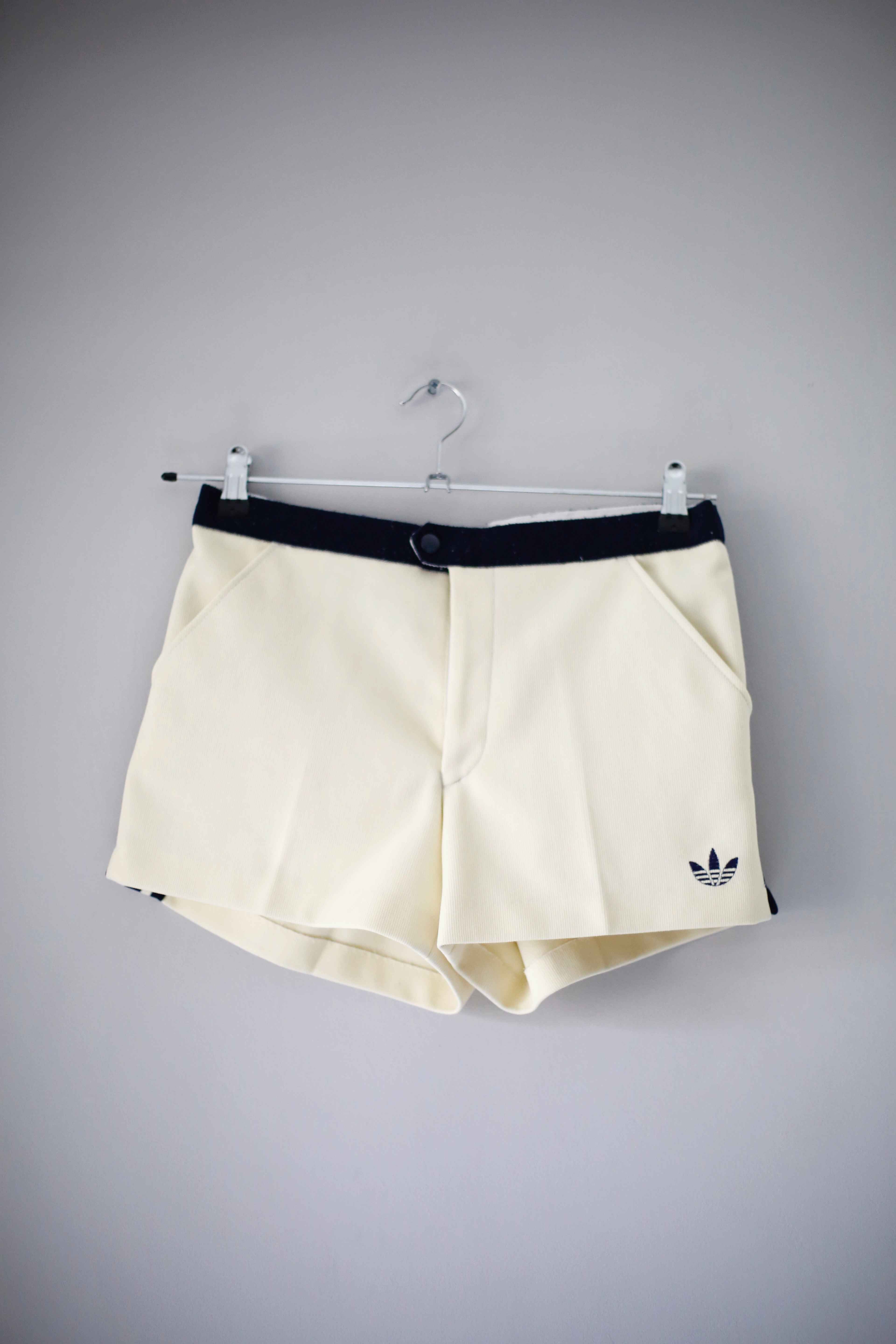 Adidas true Vintage Shorts Beige Creme 38 M kurze Hose Nude