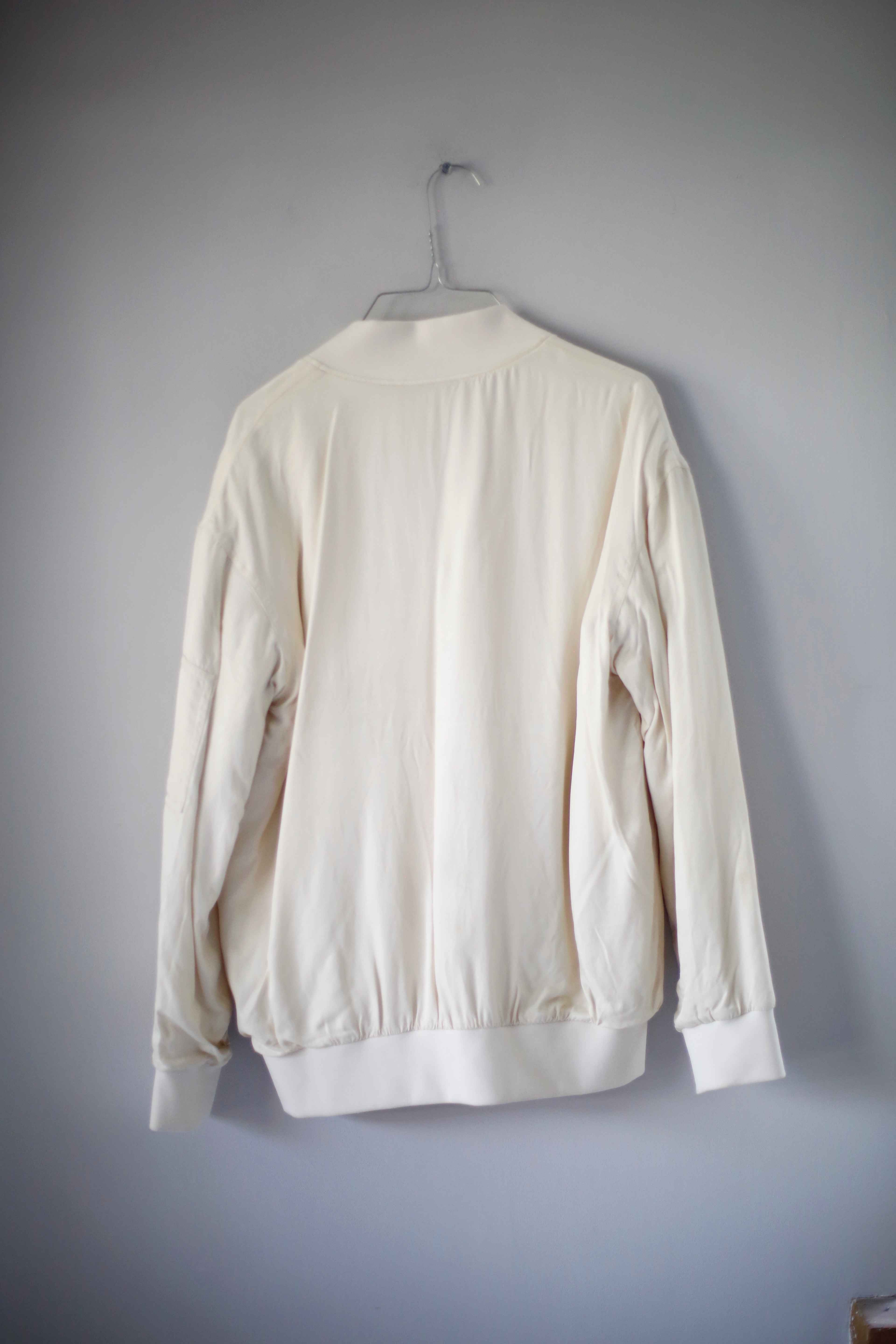 &other stories Blouson Jacke Creme Beige 38 M Bomberjacke basic