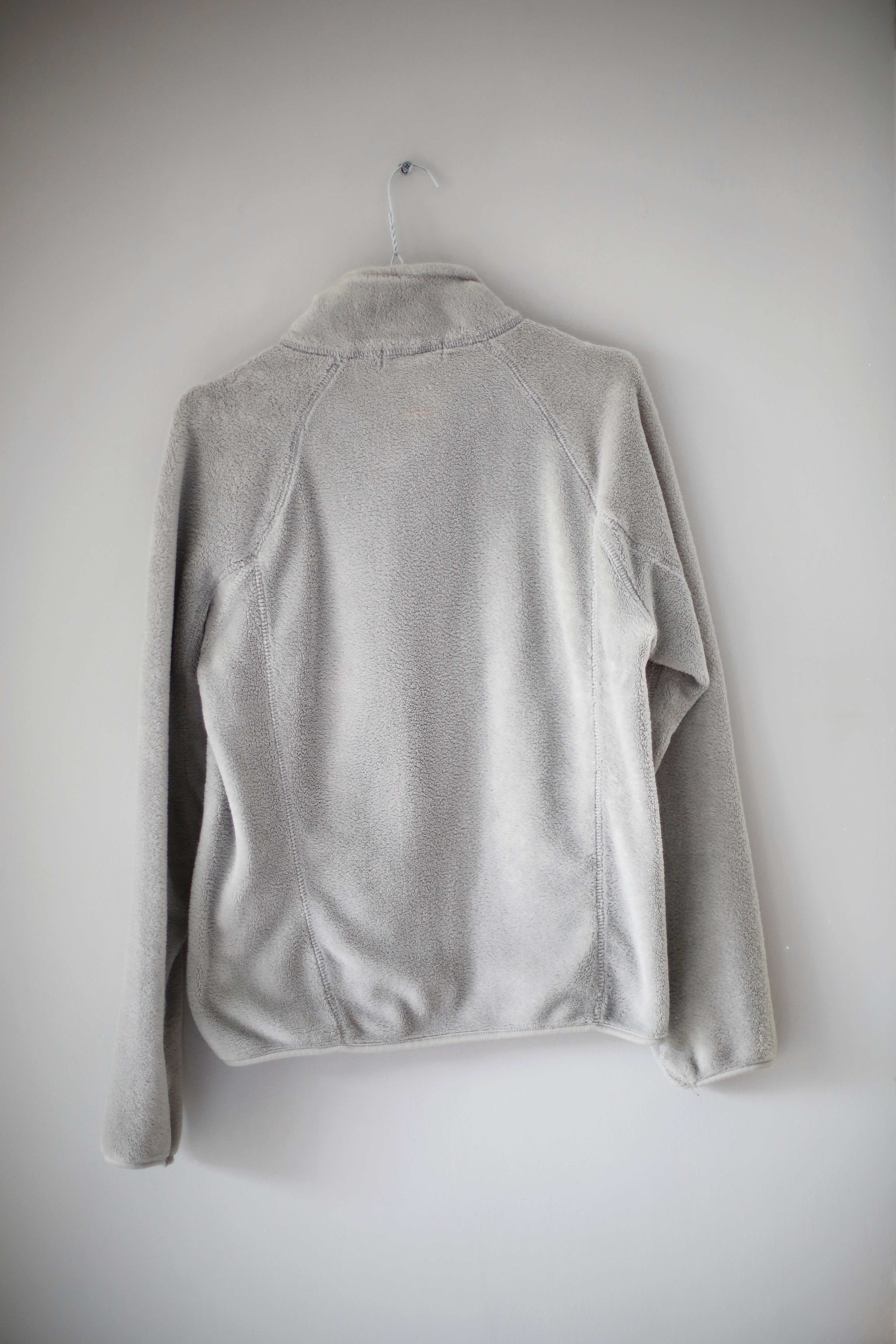 Norway Fleecejacke Grau basic hellgrau 40 L Pullover Hoodie Sweater Sweatjacke