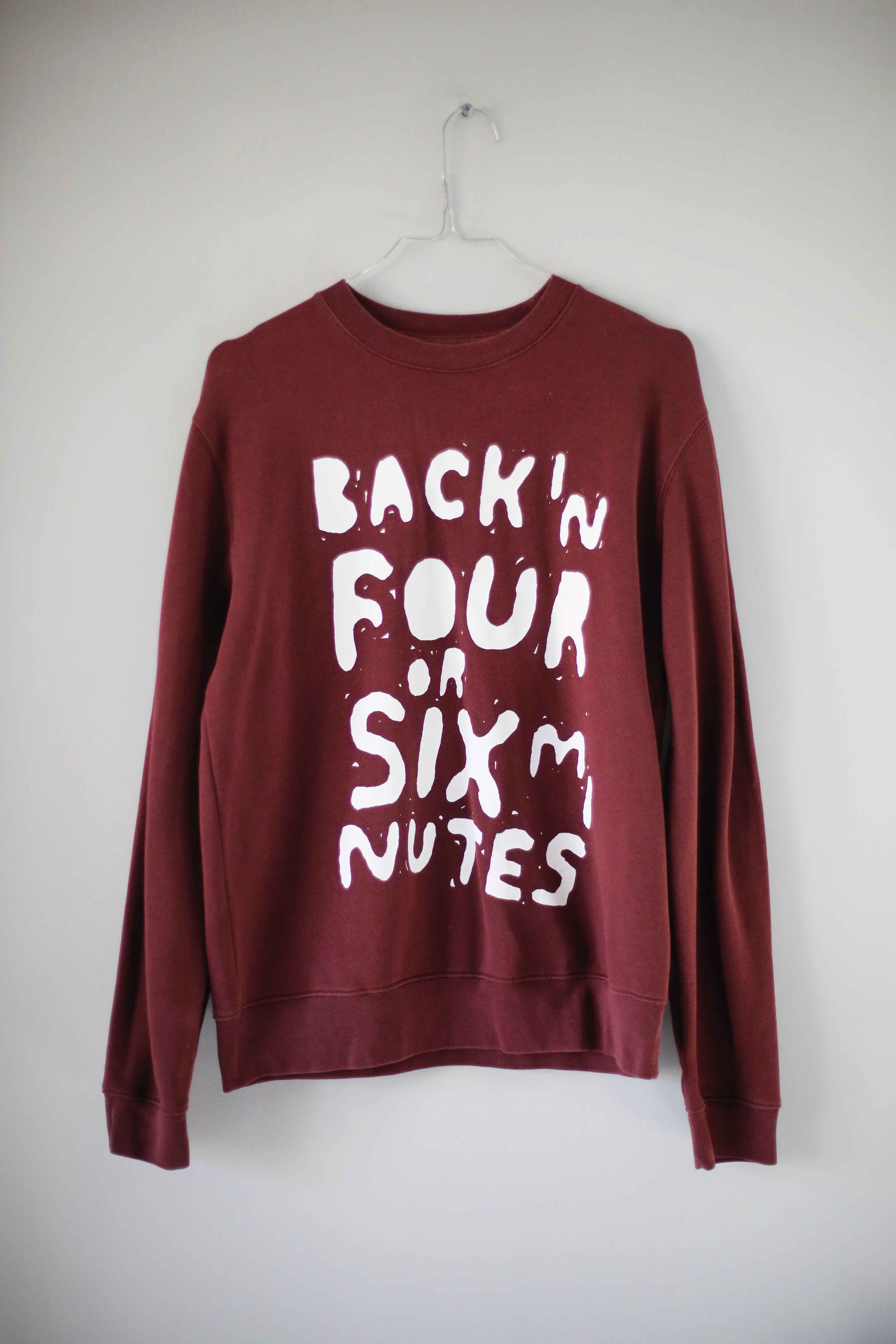 Stefan Marx x Closed Hoodie Pullover rot weinrot S Edition Bordeaux Sweater Hoodie