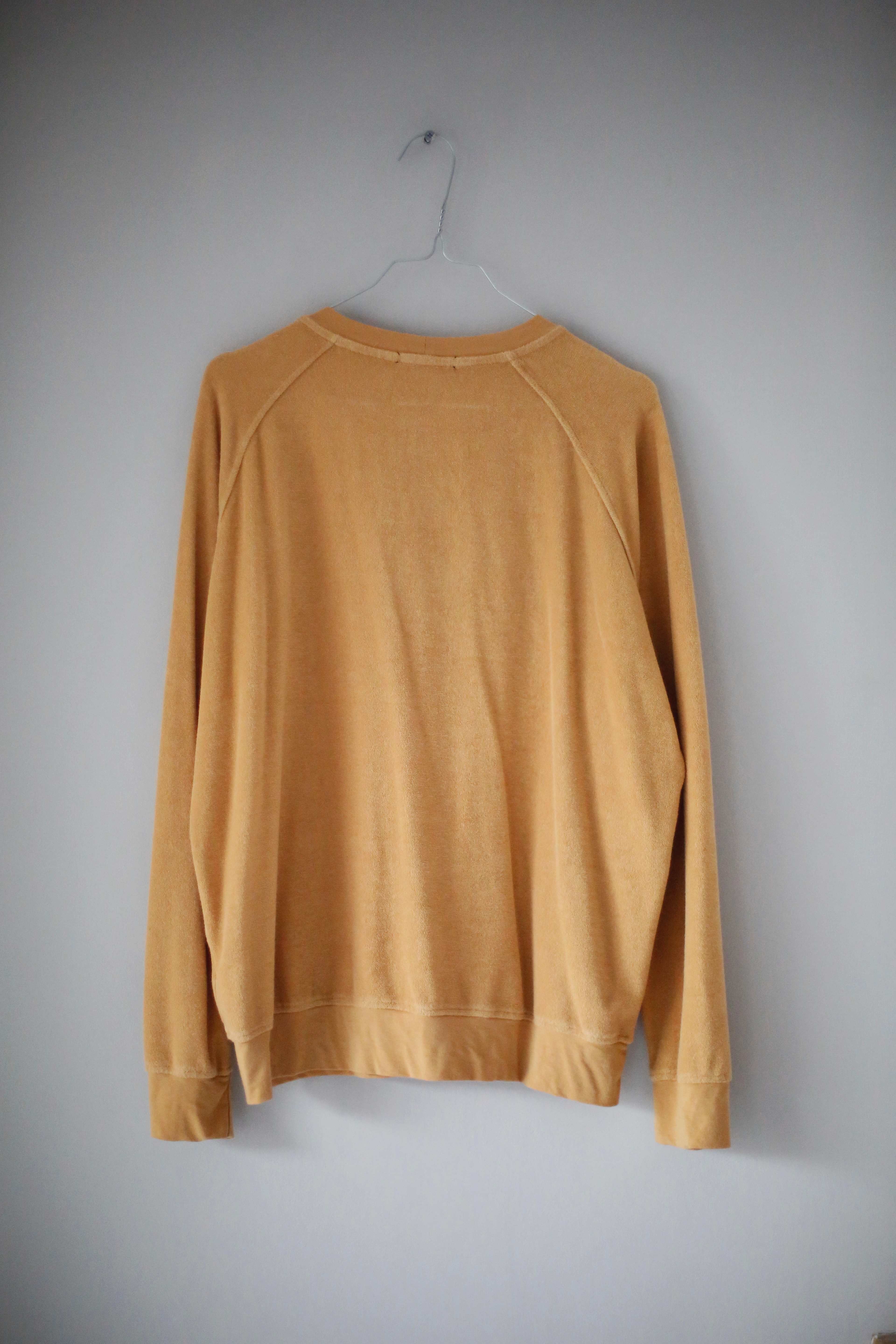 Sunday in bed Pullover Hoodie Sweater basic gelb Oberteil 38 M 36 S