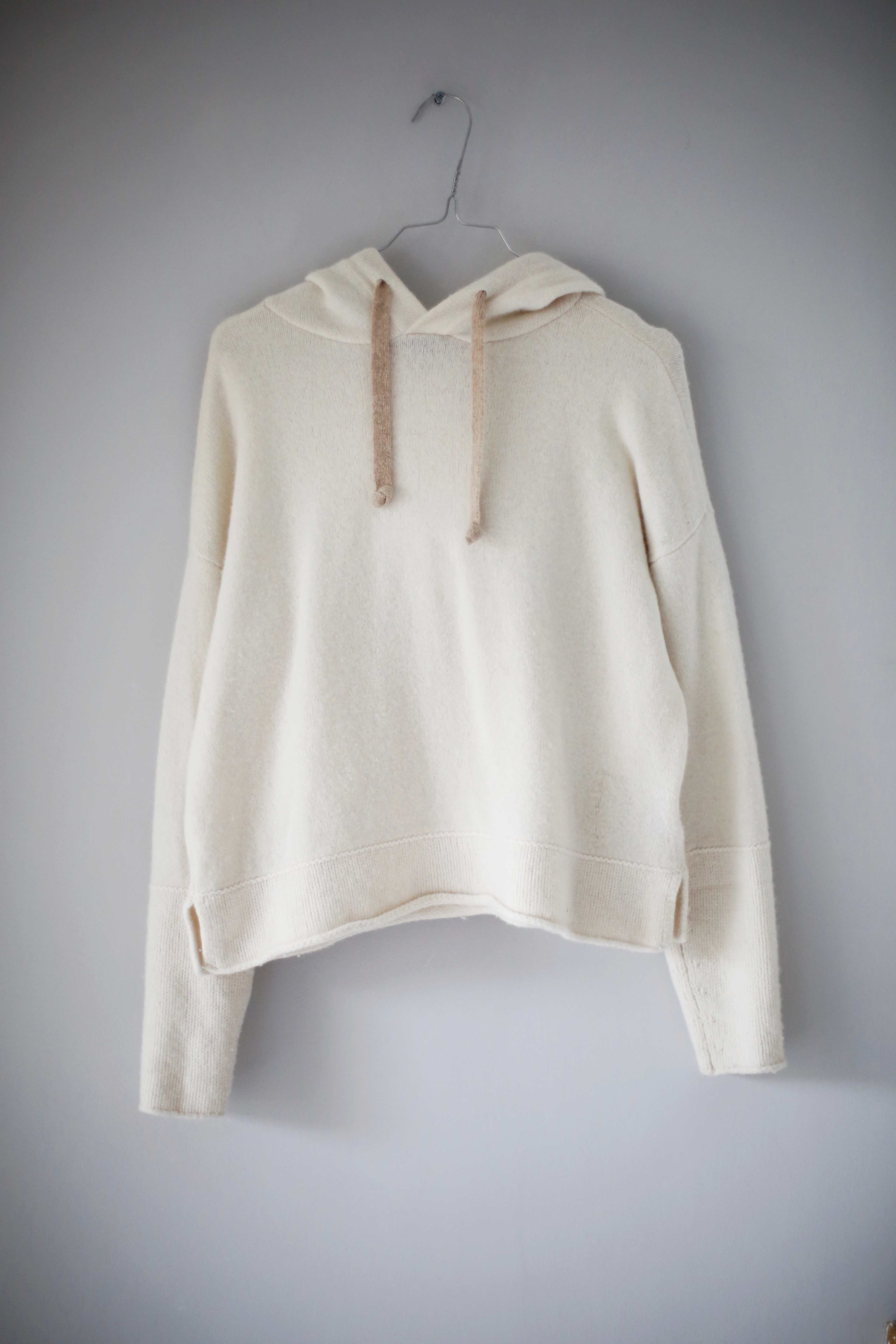 Lieblingsstück Pullover Hoodie Creme Beige Kapuzenpullover 36 S