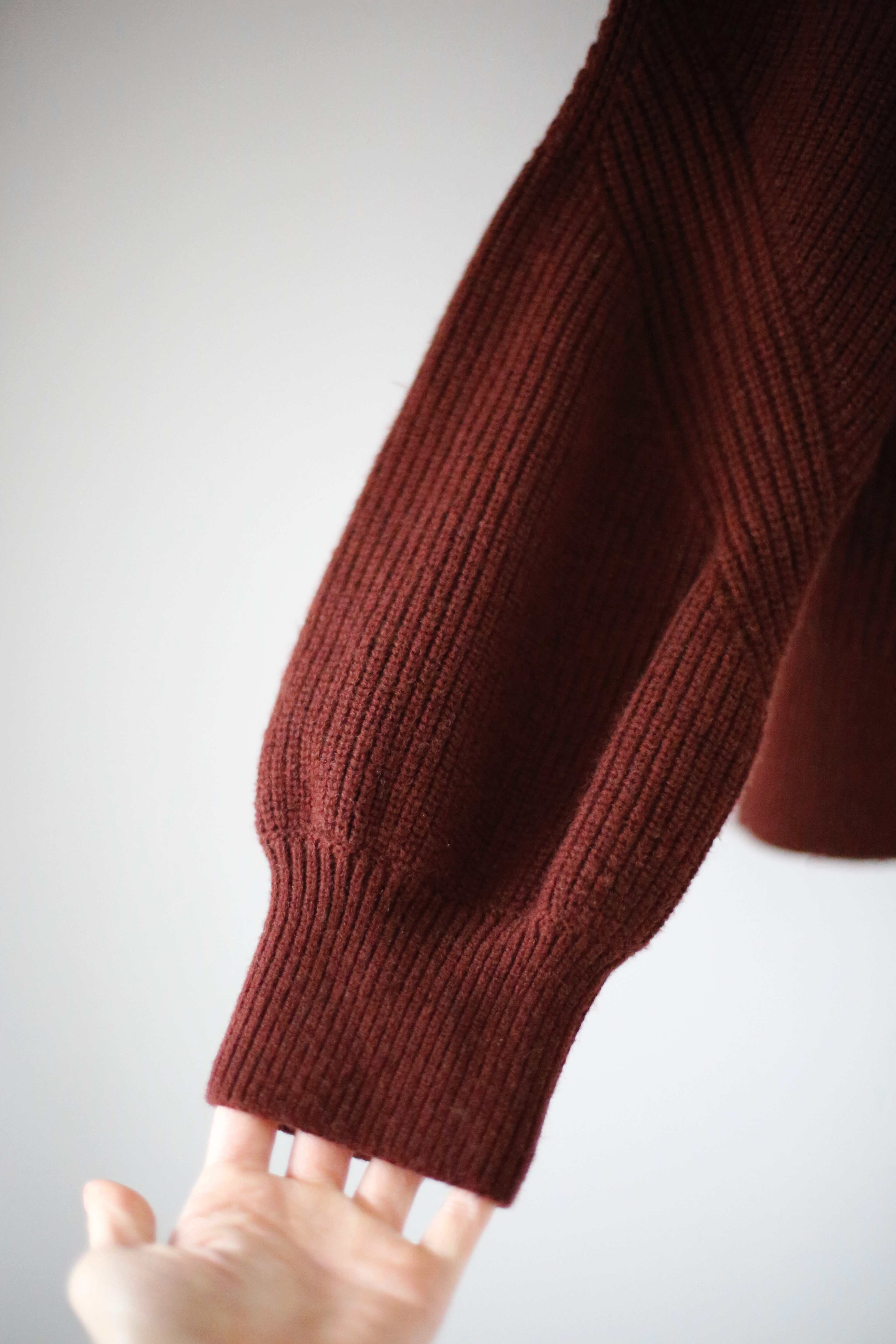&other stories Pullover Rollkragenpullover Strickpullover 36 S paris atelier rot