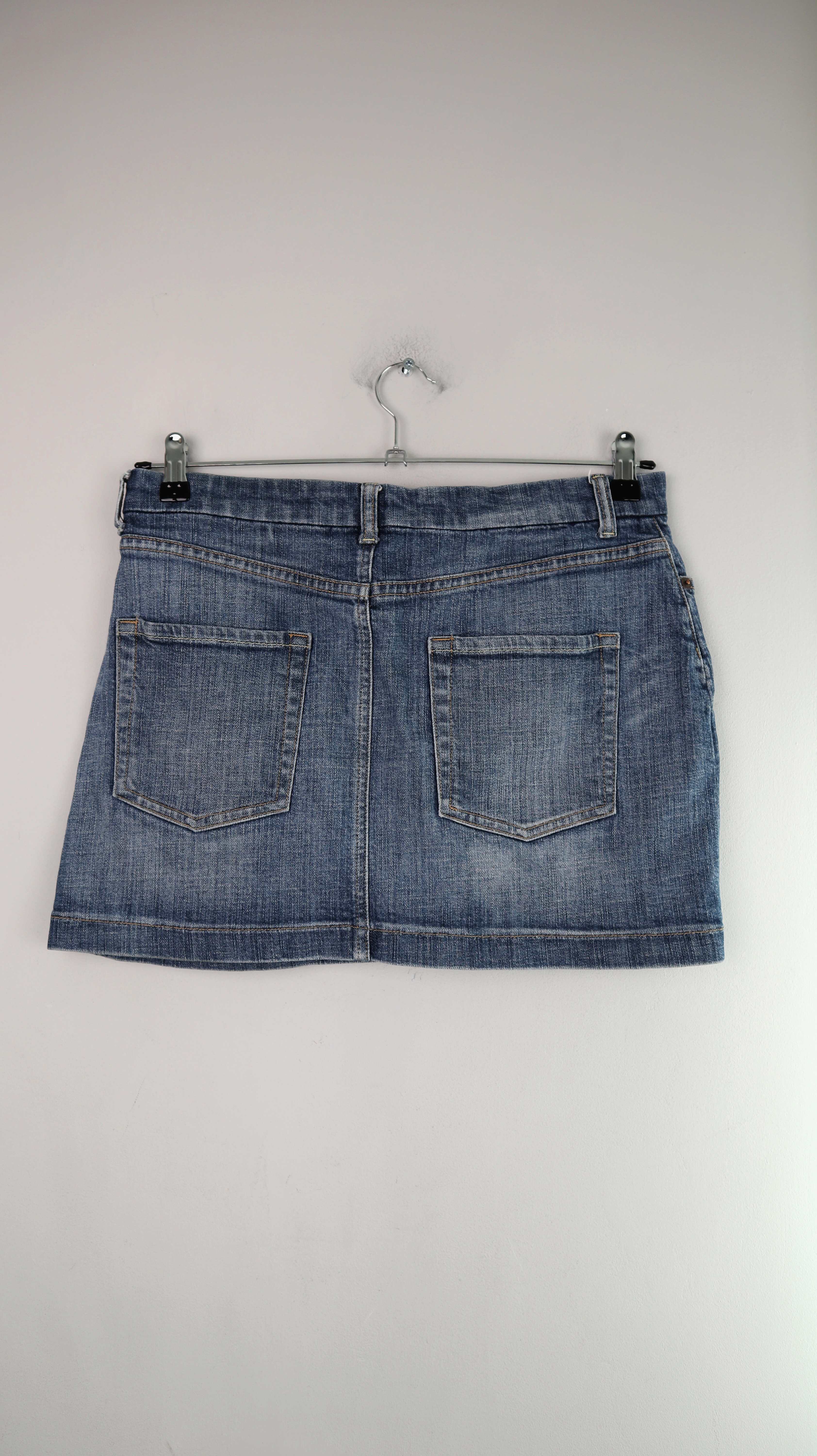 Zero Jeansrock Jeans denim blau kurz 40 L Rock Sommerrock