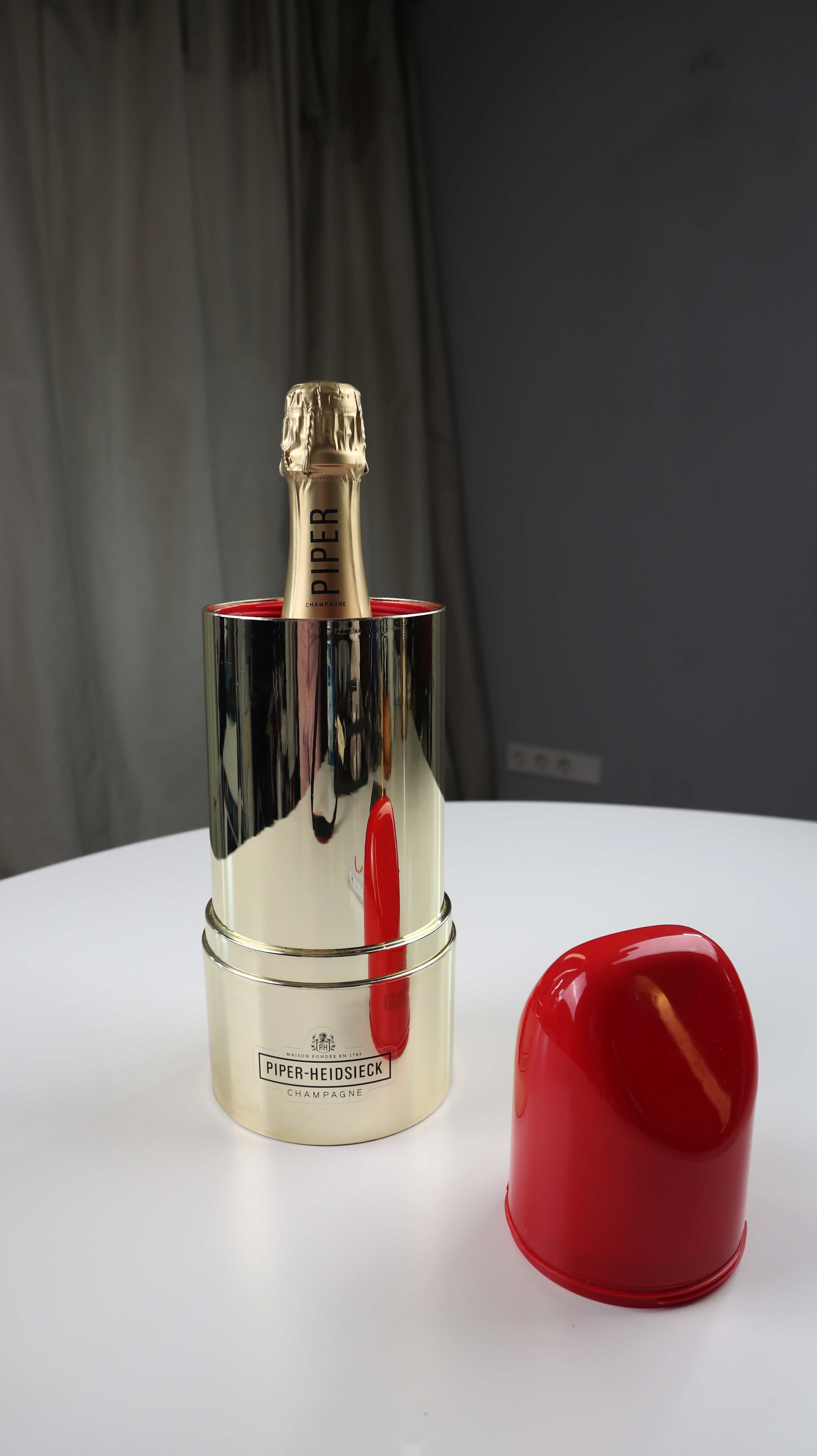 Piper-Heidsieck Cuvée Brut Champagner Lippenstift 0,75 Liter Neu