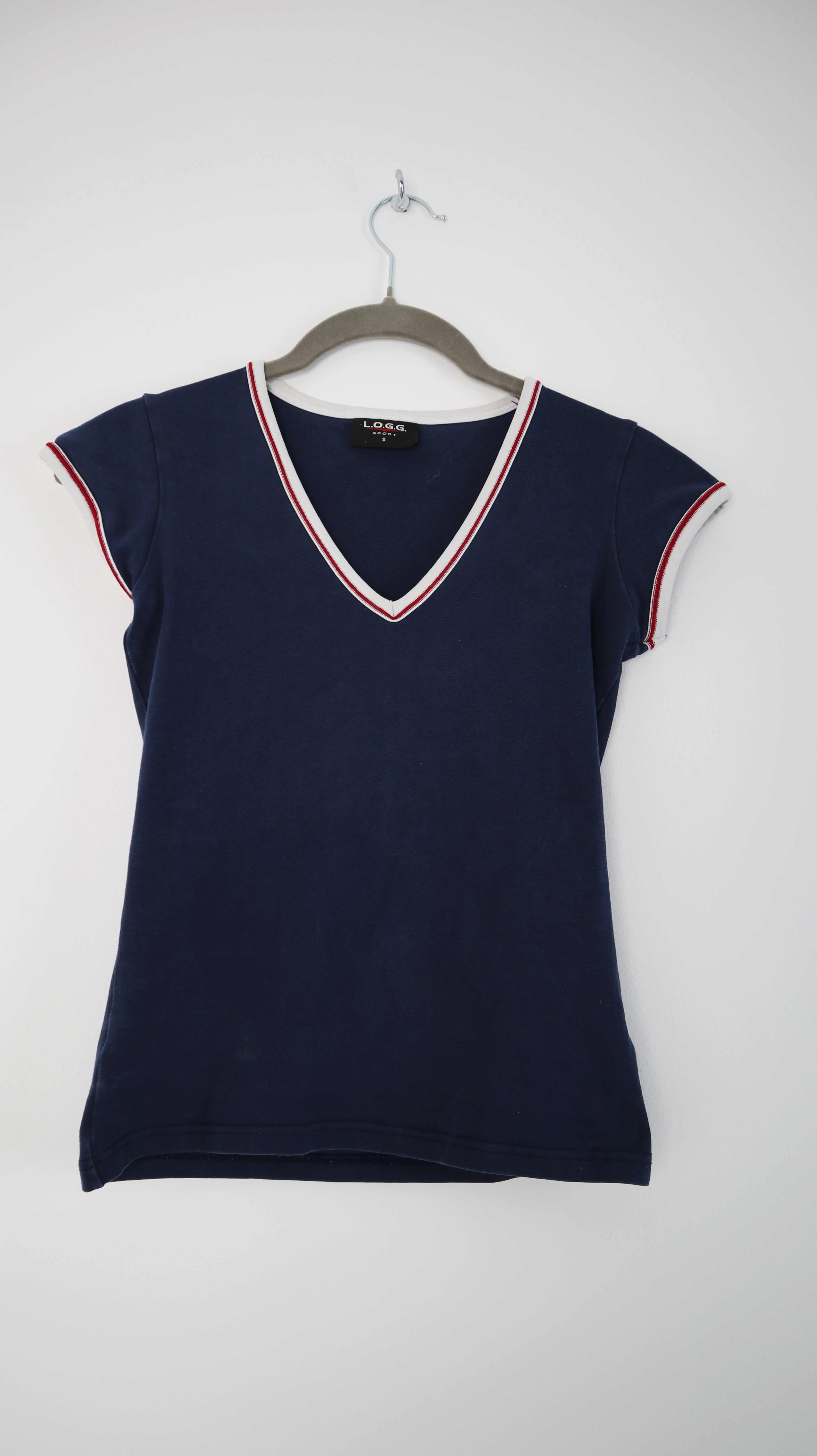 L.O.G.G. Sport Shirt Blau 36 S H&M True Vintage Sportshirt Oberteil