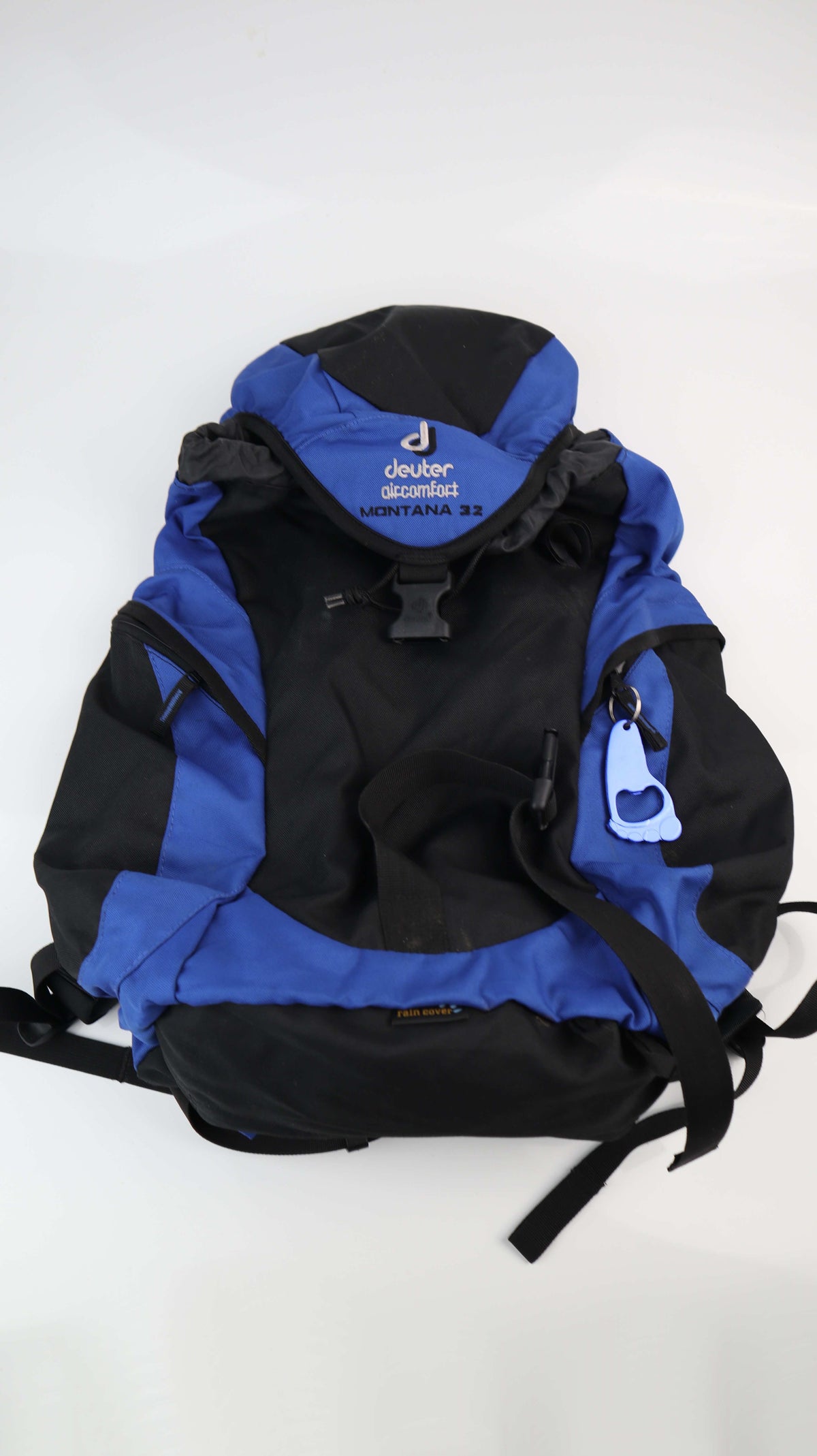 Deuter air comfort Montana 32 Rucksack schwarz blau schwarz
