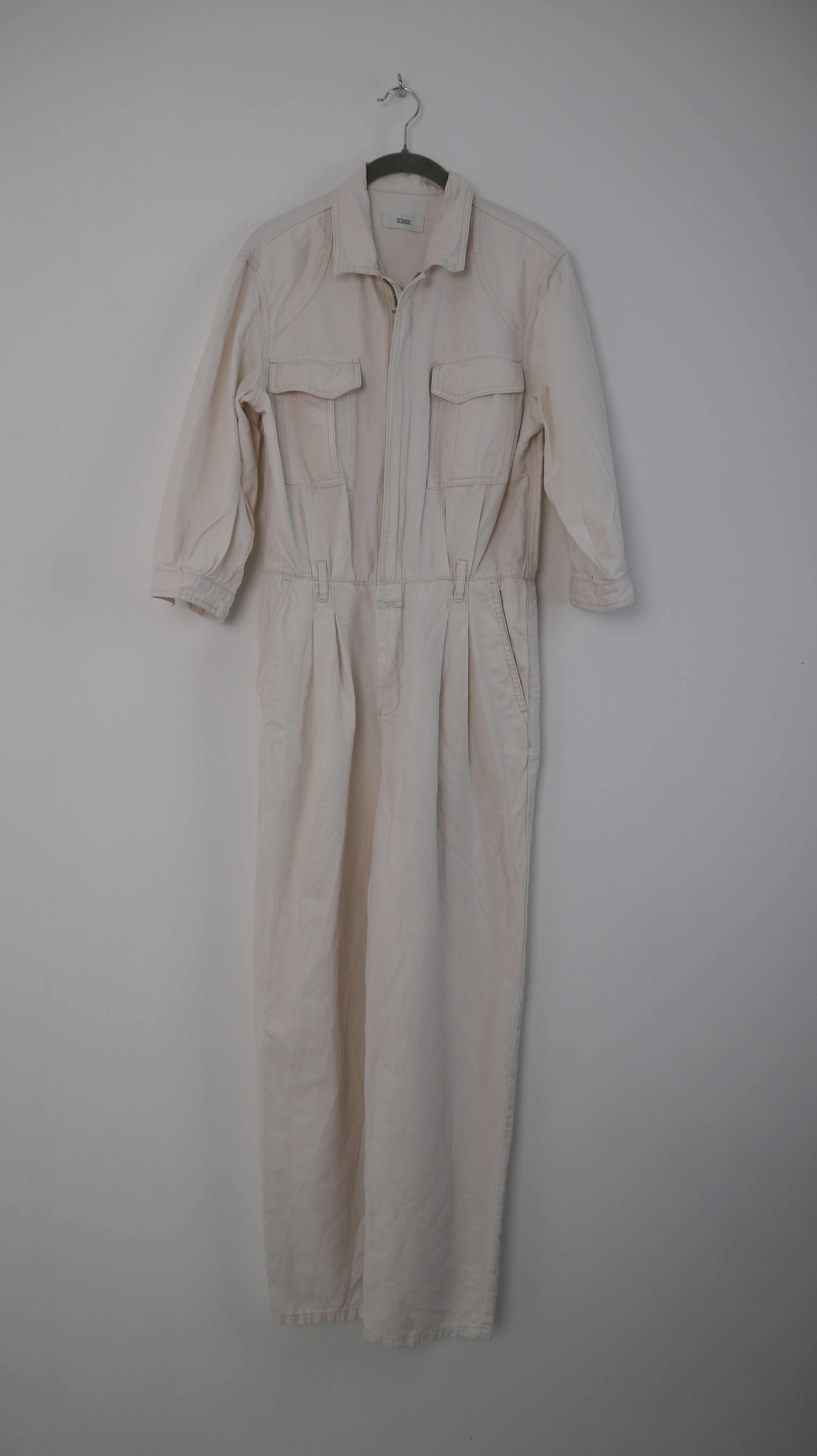 Closed Overall Beige Creme Weiß XS Einteiler Ganzkörperanzug