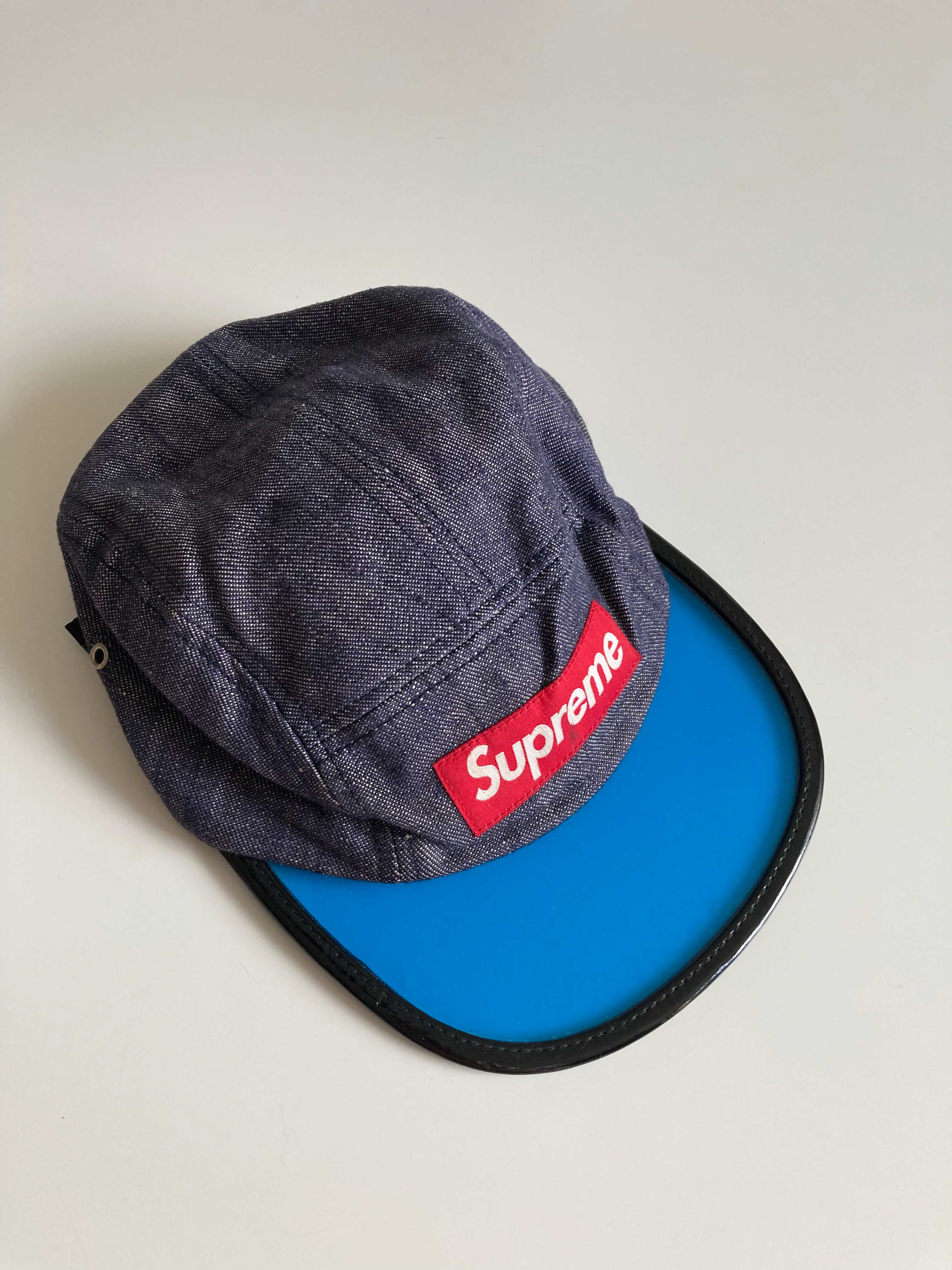 Supreme Cap Käppi Mütze Blau Palace Cap Vent Shell Runner