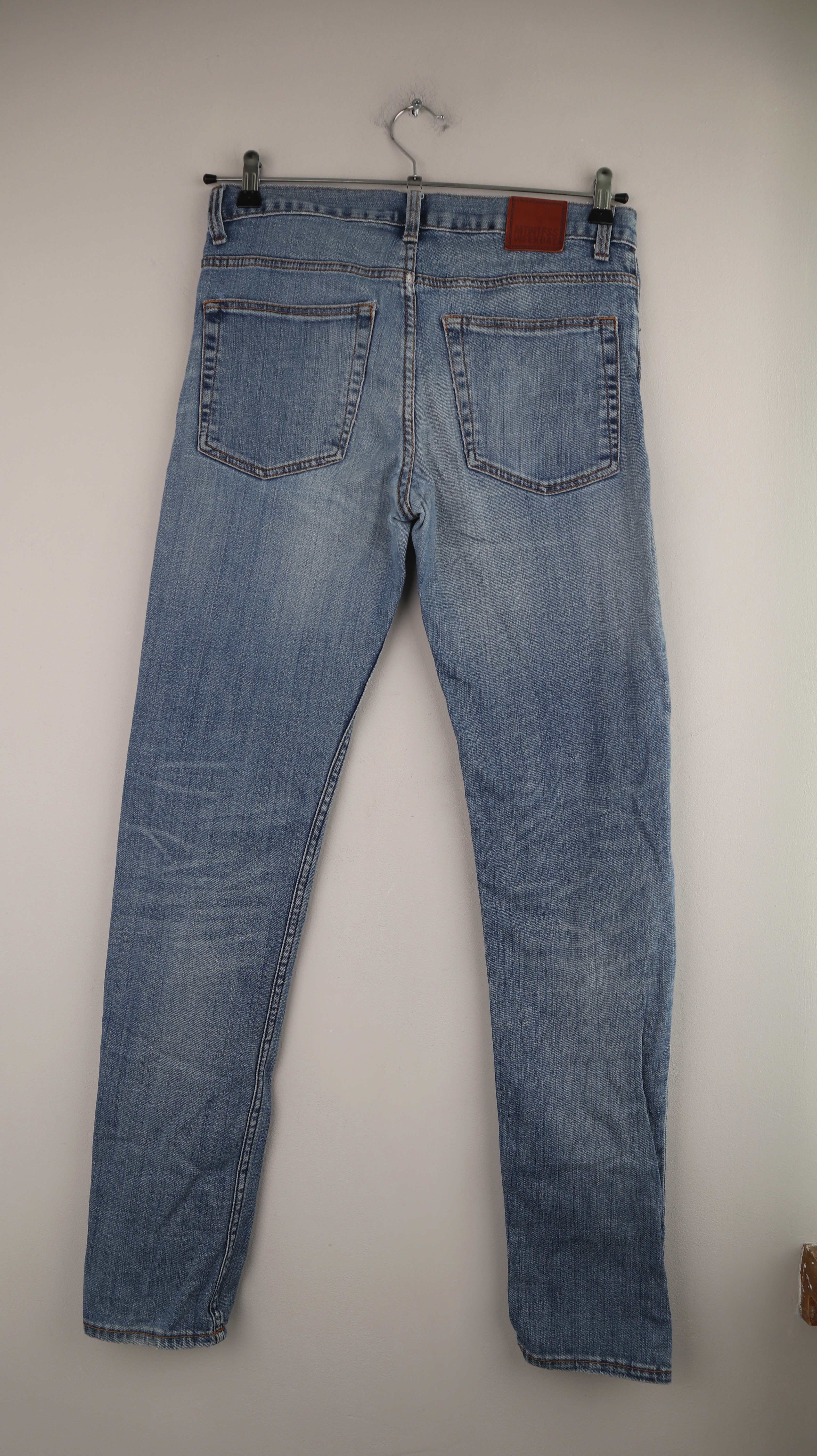 Weekday Jeans Hose denim blau Friday W30 L34 slim