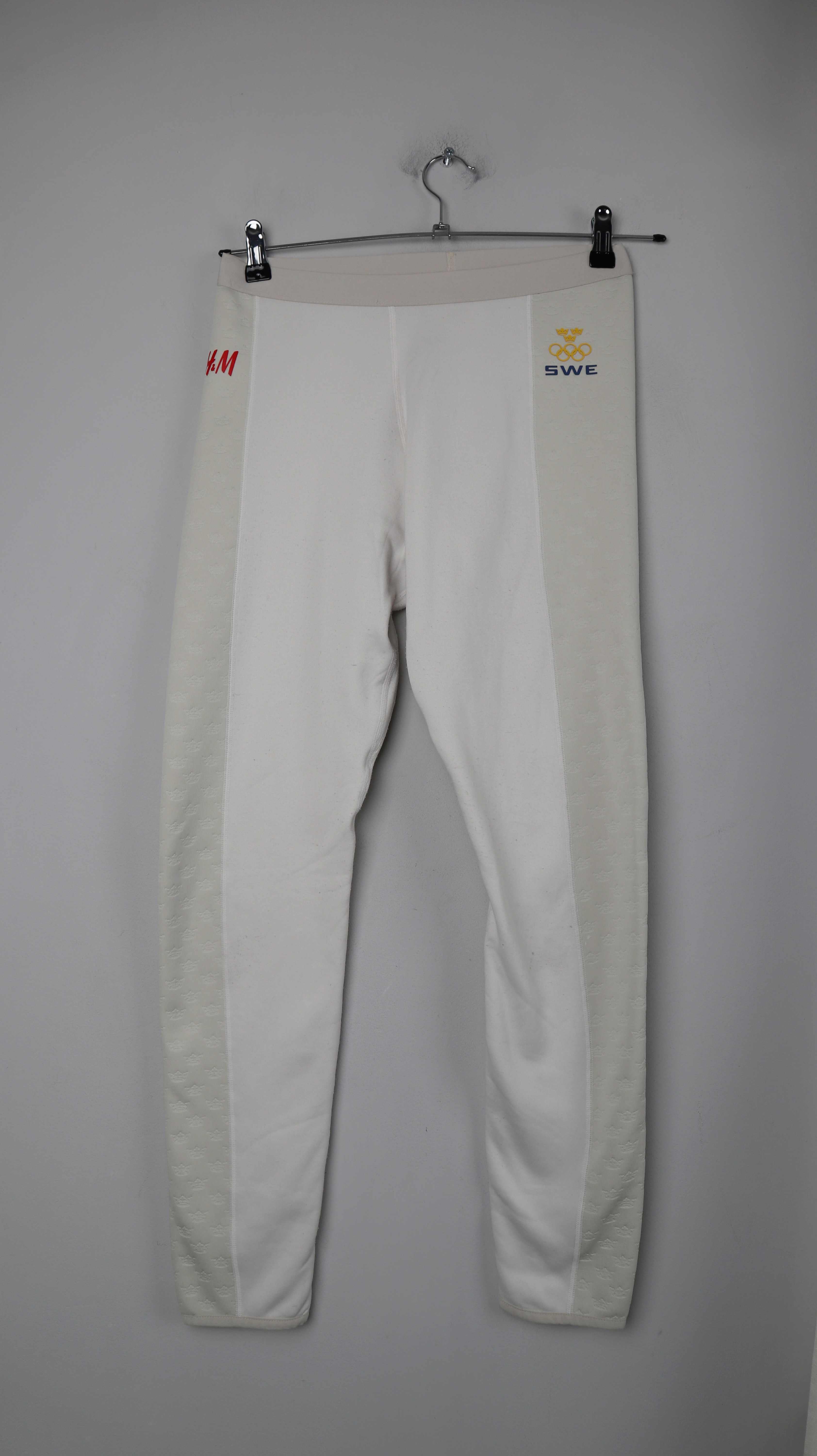 SWE Leggings H&M Creme Beige 36 S gefüttert Edition