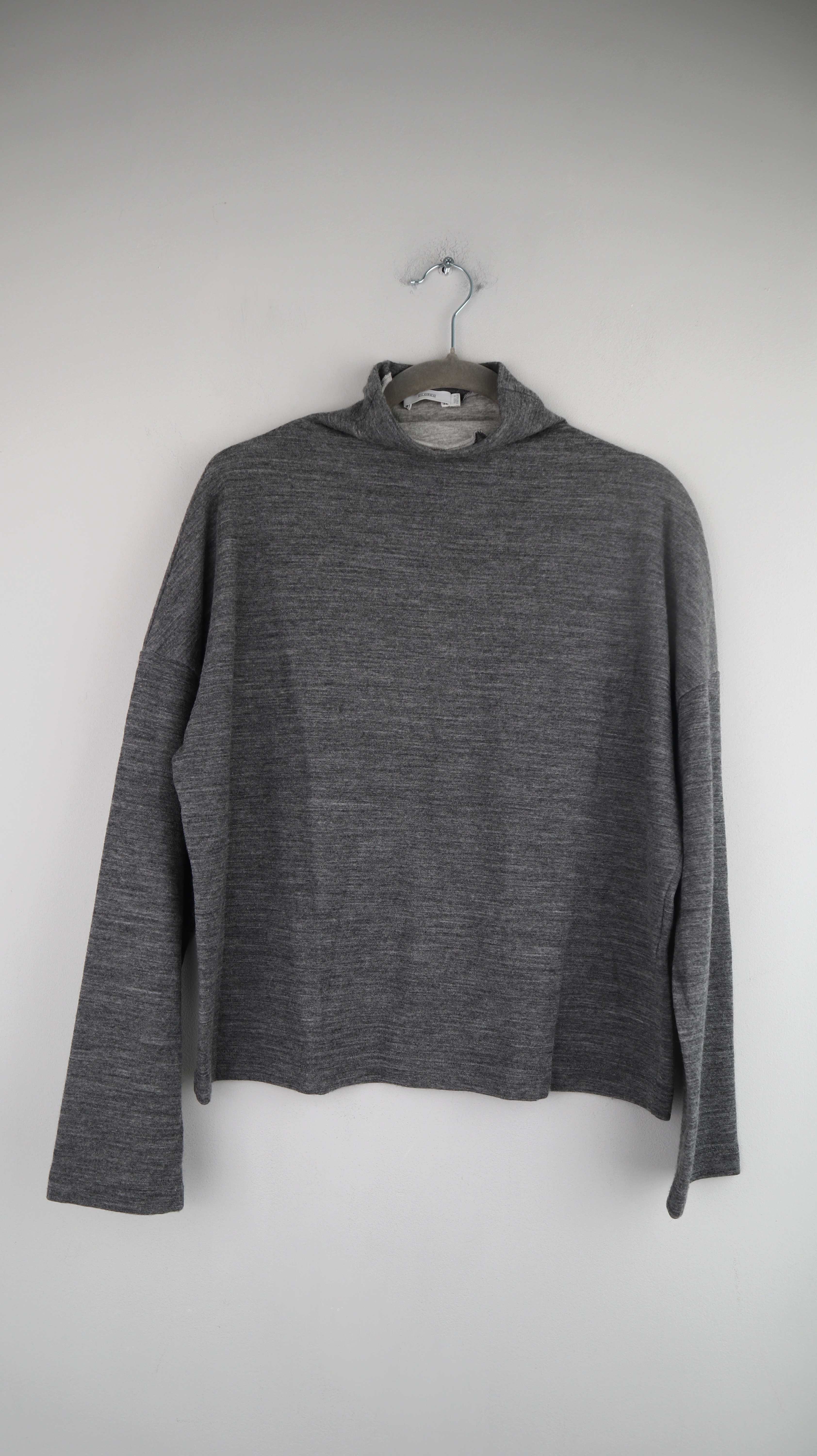 Closed Rolli Grau Rollkragenpullover Sweater 36 S Wolle Oberteil