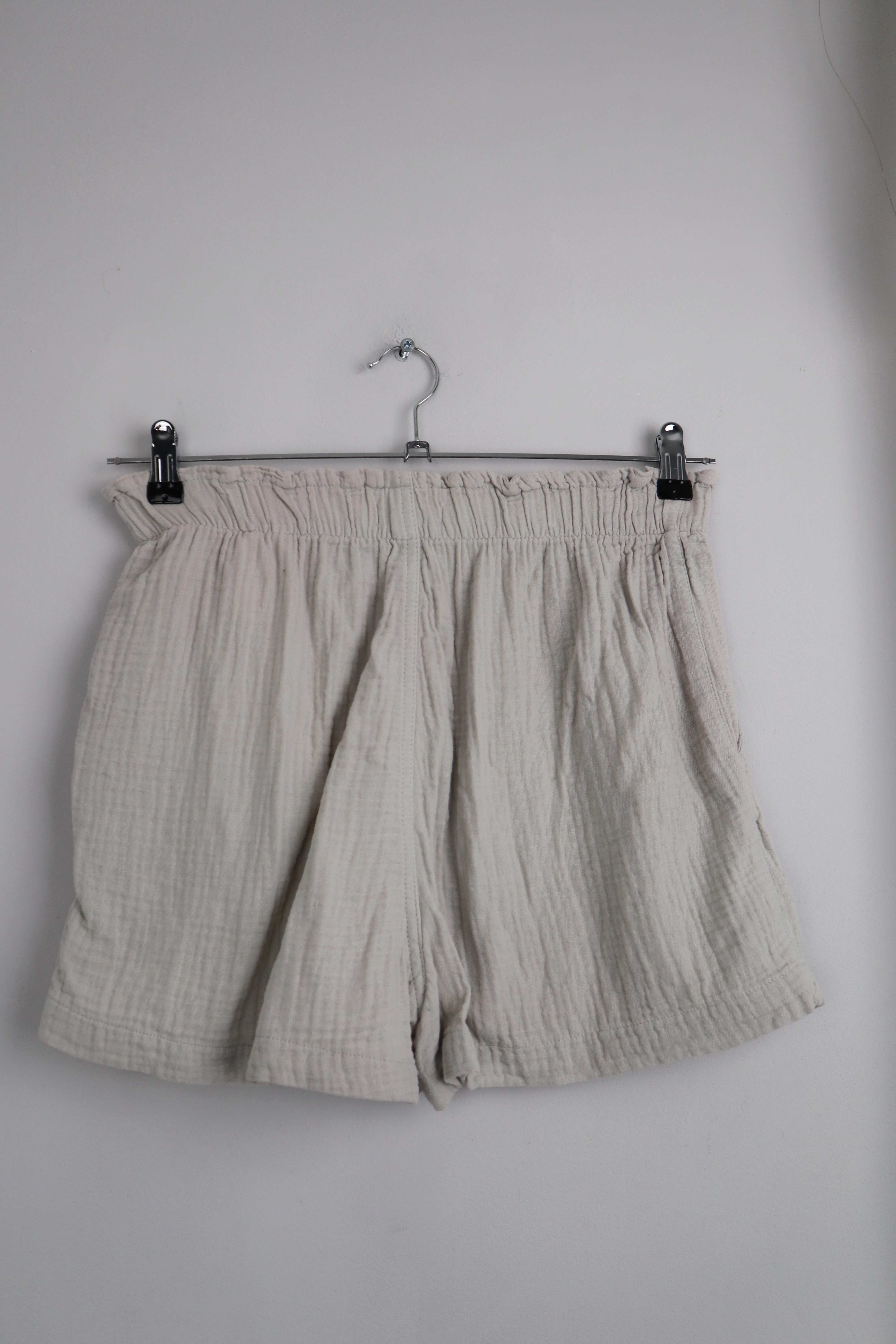 H&M Shorts Musselin Grün Mint kurze Hose 36 S Pastell