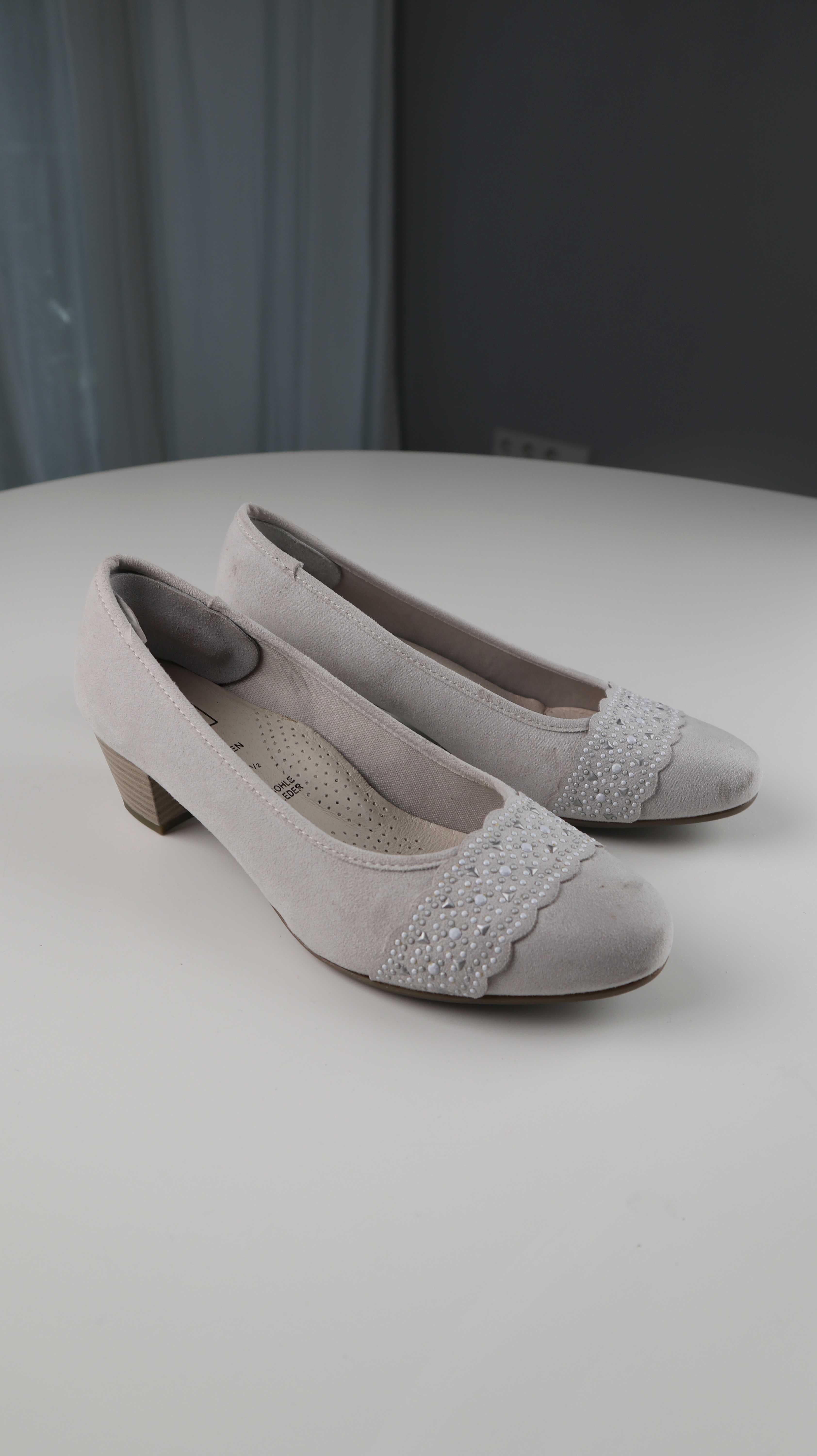 Easy Street Heels 37 Absatzschuhe weiß grau