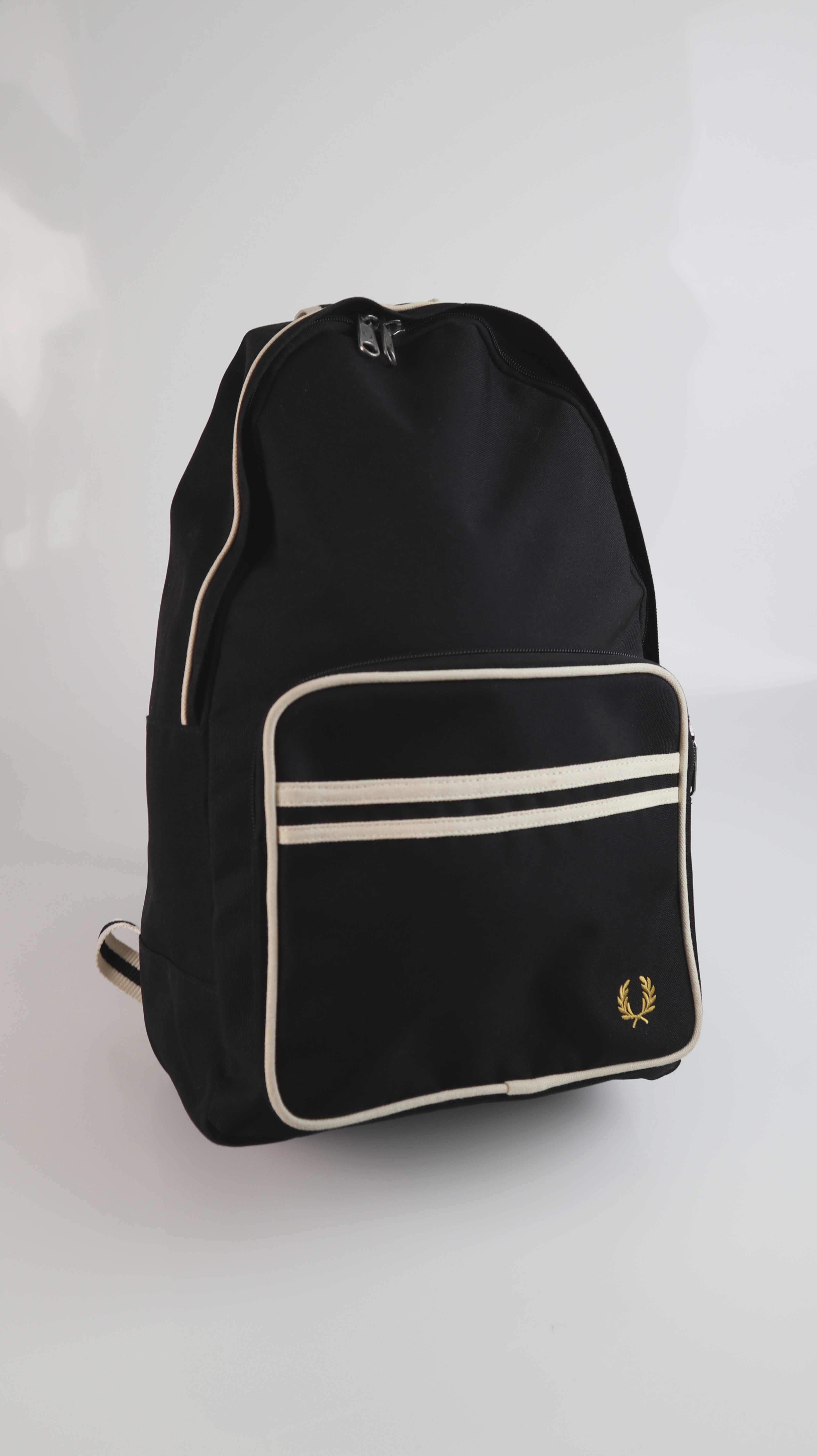 Fred Perry Rucksack schwarz basic Tagesrucksack Tasche