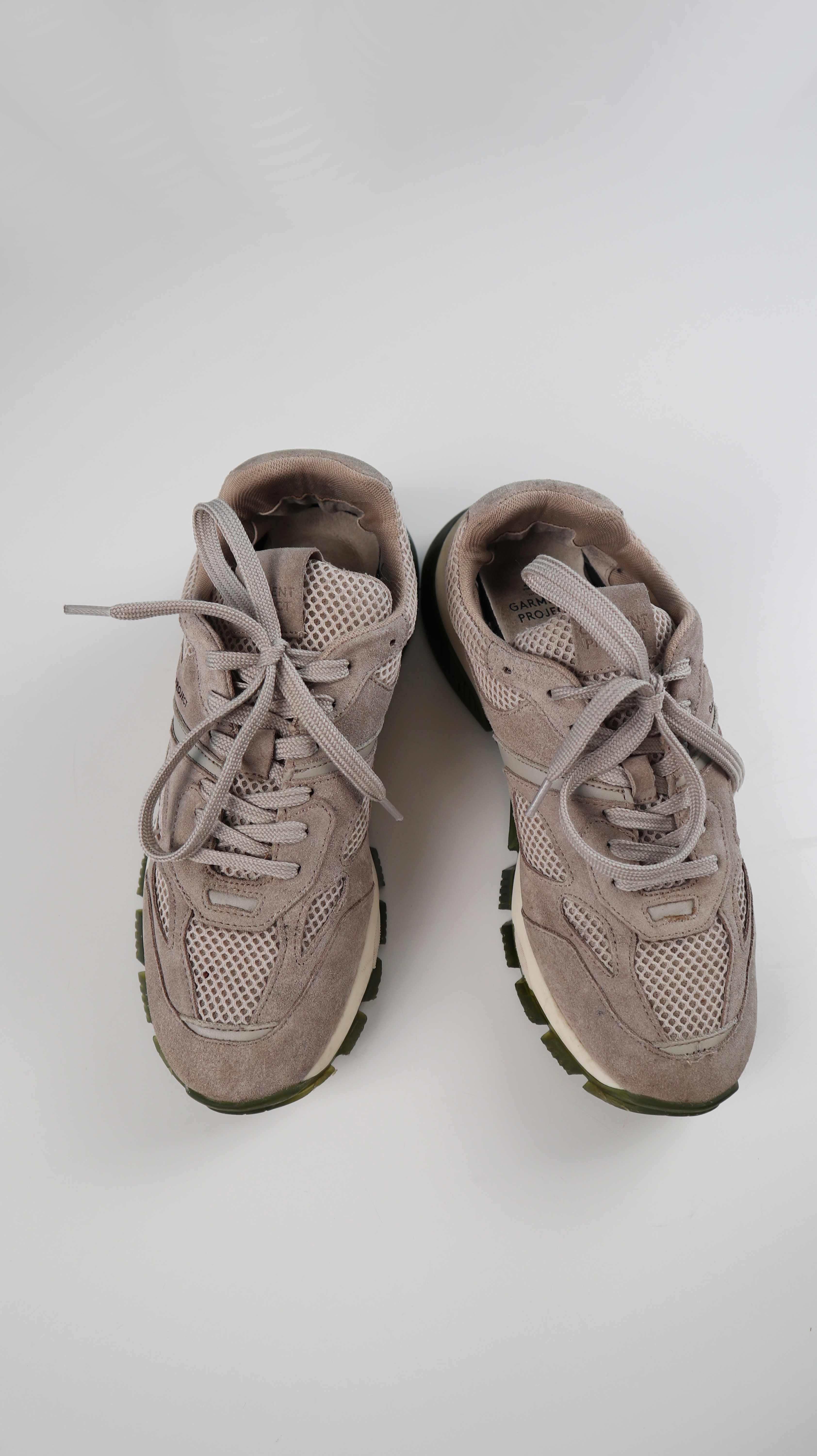 Garment Project Sneaker 38 Turnschuhe Ledersneaker Beige Braun