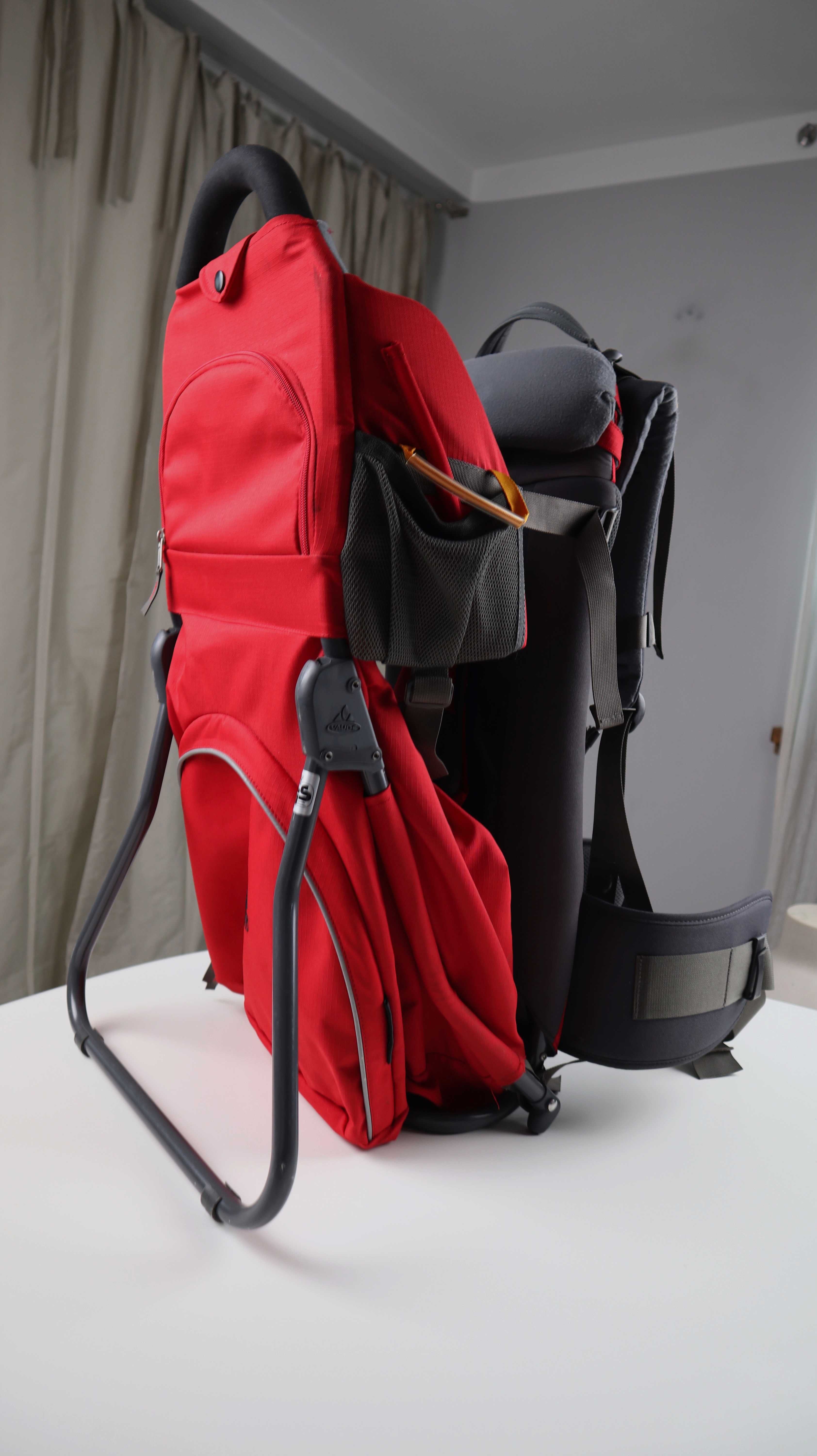 Vaude Kraxe Rucksack Rot Wanderrucksack Kindertrage