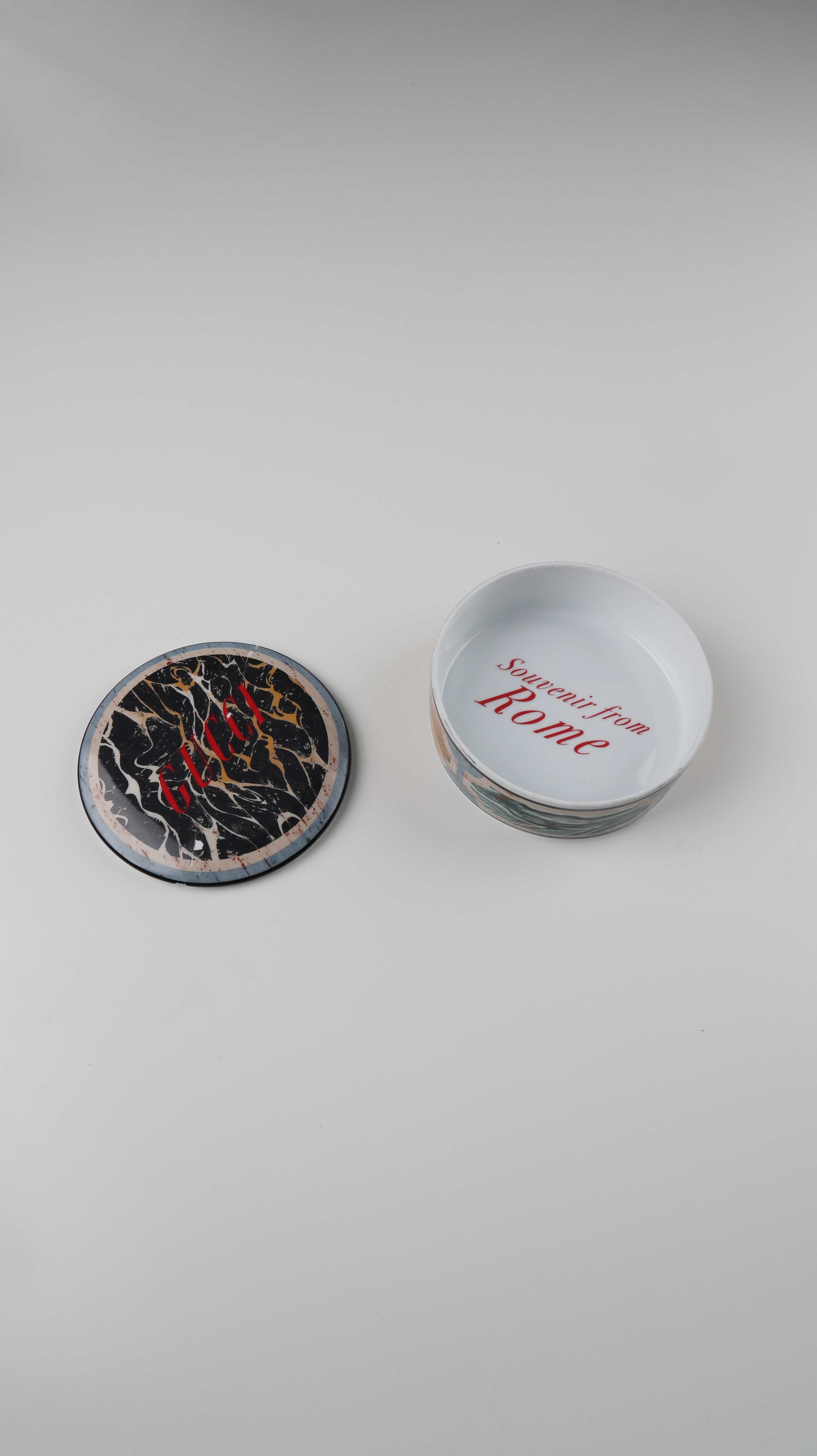 Gucci Souvenir from Rome Dose Porzellan Deckeldose Schachtel Rome Collection